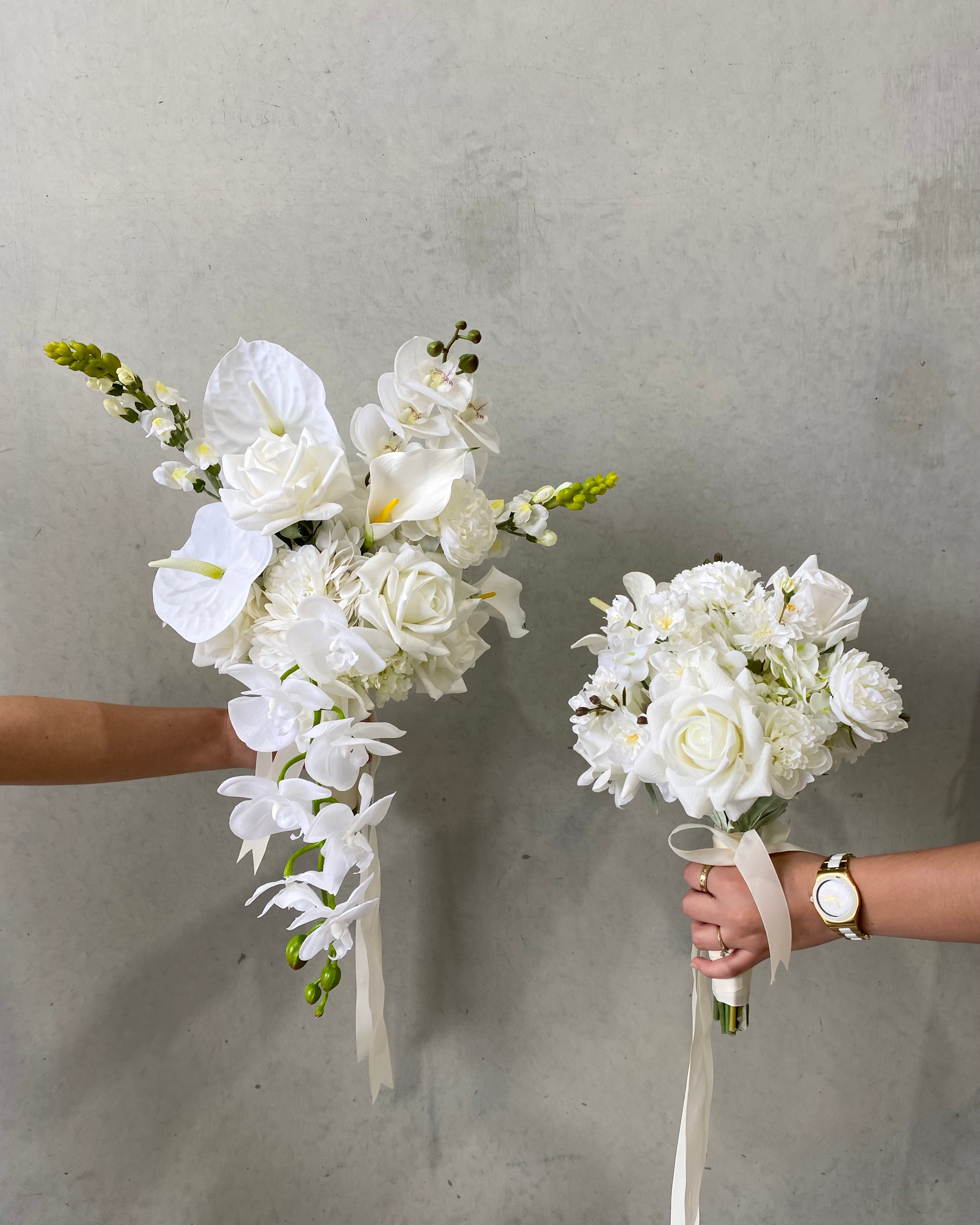 White Collection - Editorial Bridal Bouquet