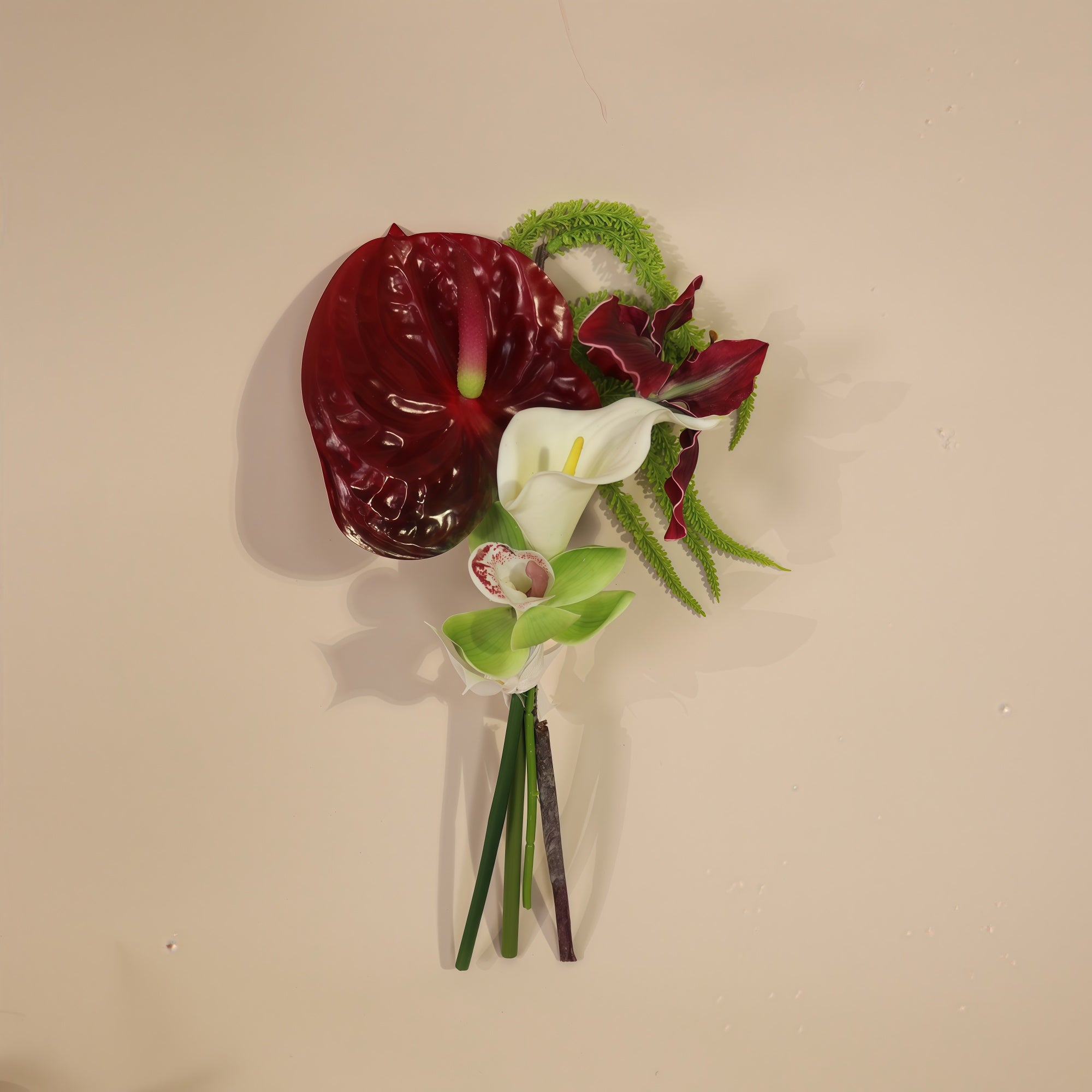 Burgundy Desire - Vase Flowers (5 options)