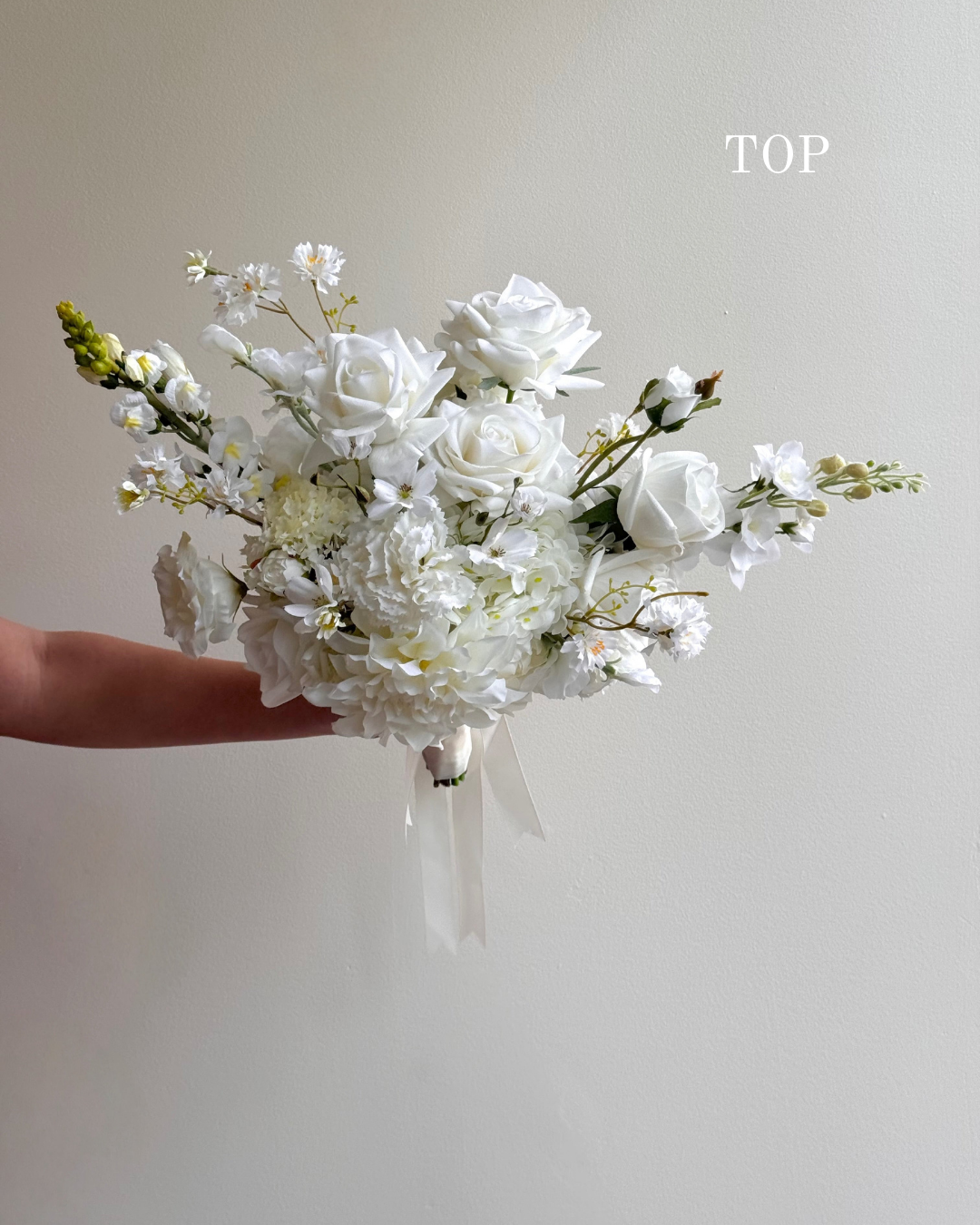 White Collection - Garden Bridal Bouquet