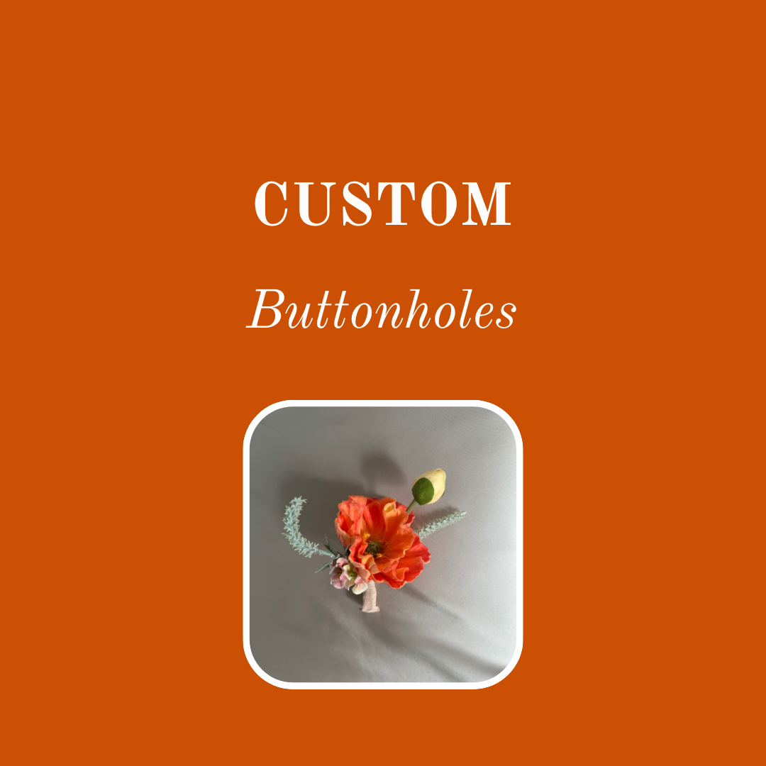 CUSTOM - BUTTONHOLES