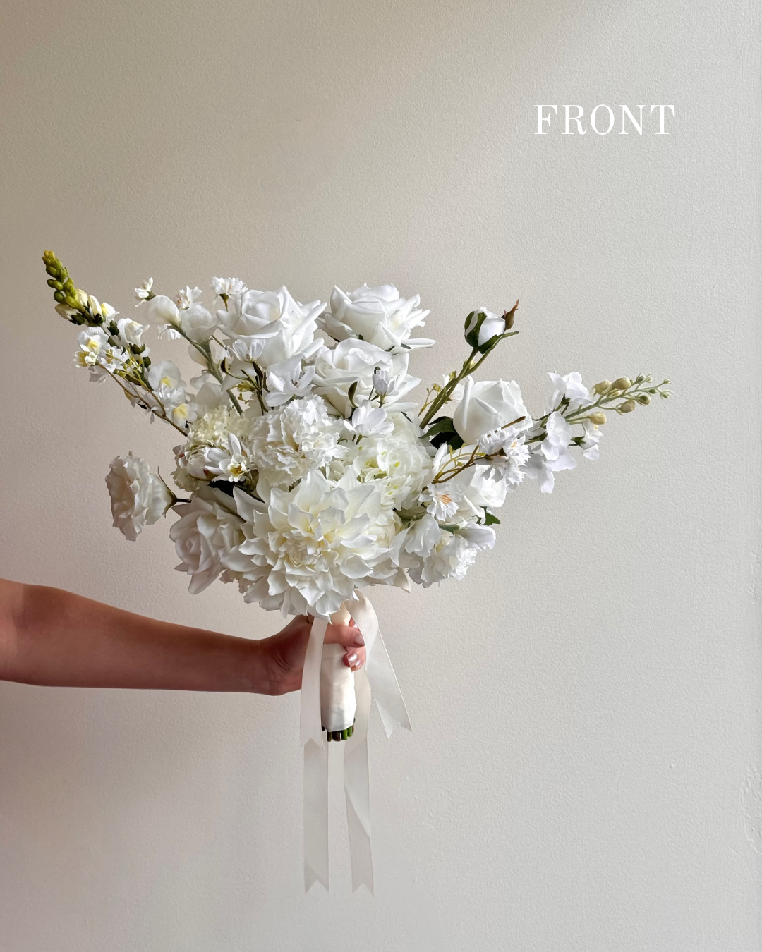 White Collection - Garden Bridal Bouquet