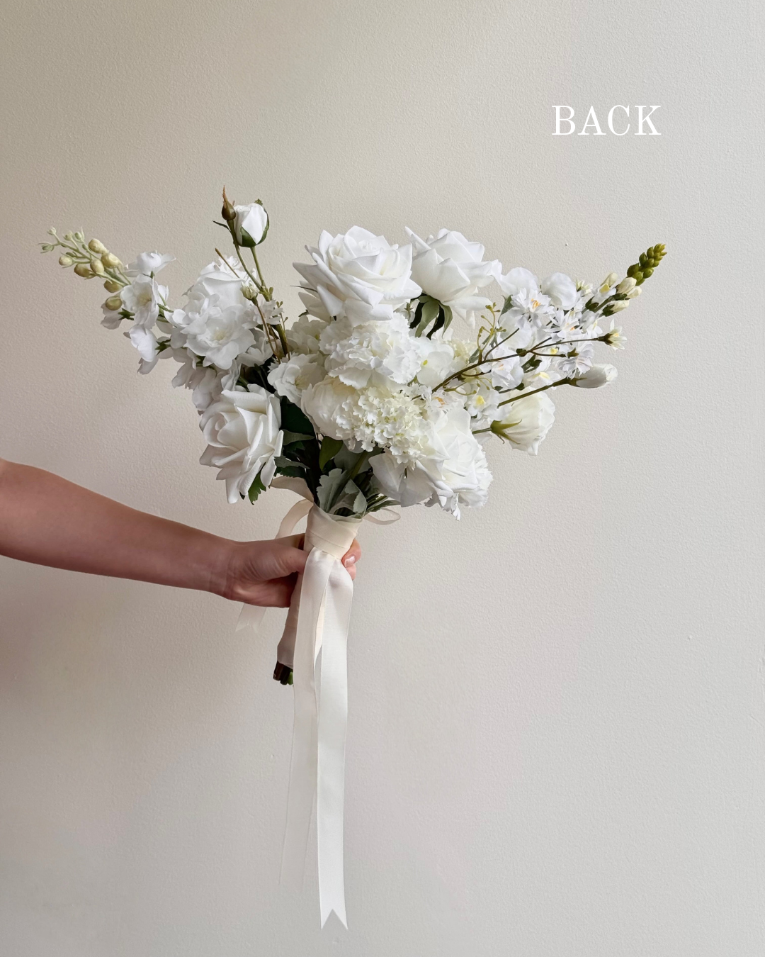 White Collection - Garden Bridal Bouquet