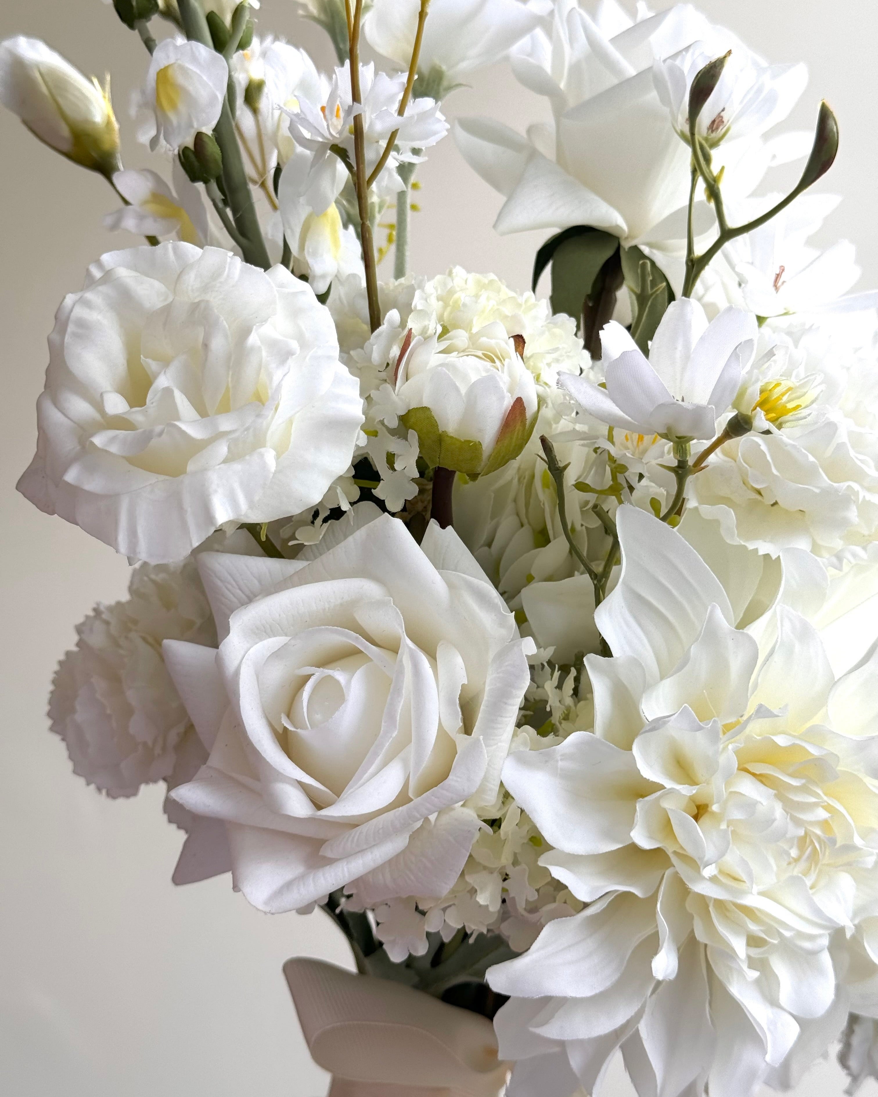 White Collection - Garden Bridal Bouquet