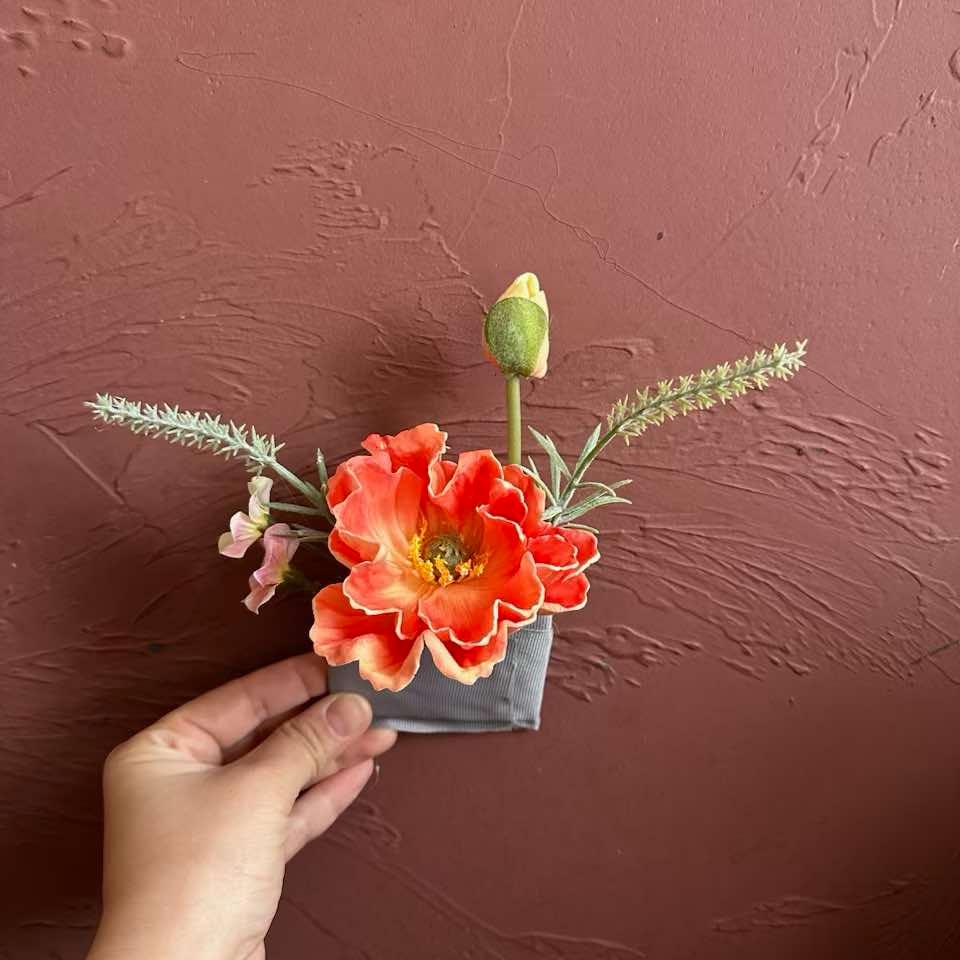 Sunset Dreams - Buttonholes & Pocket flowers (3 styles)