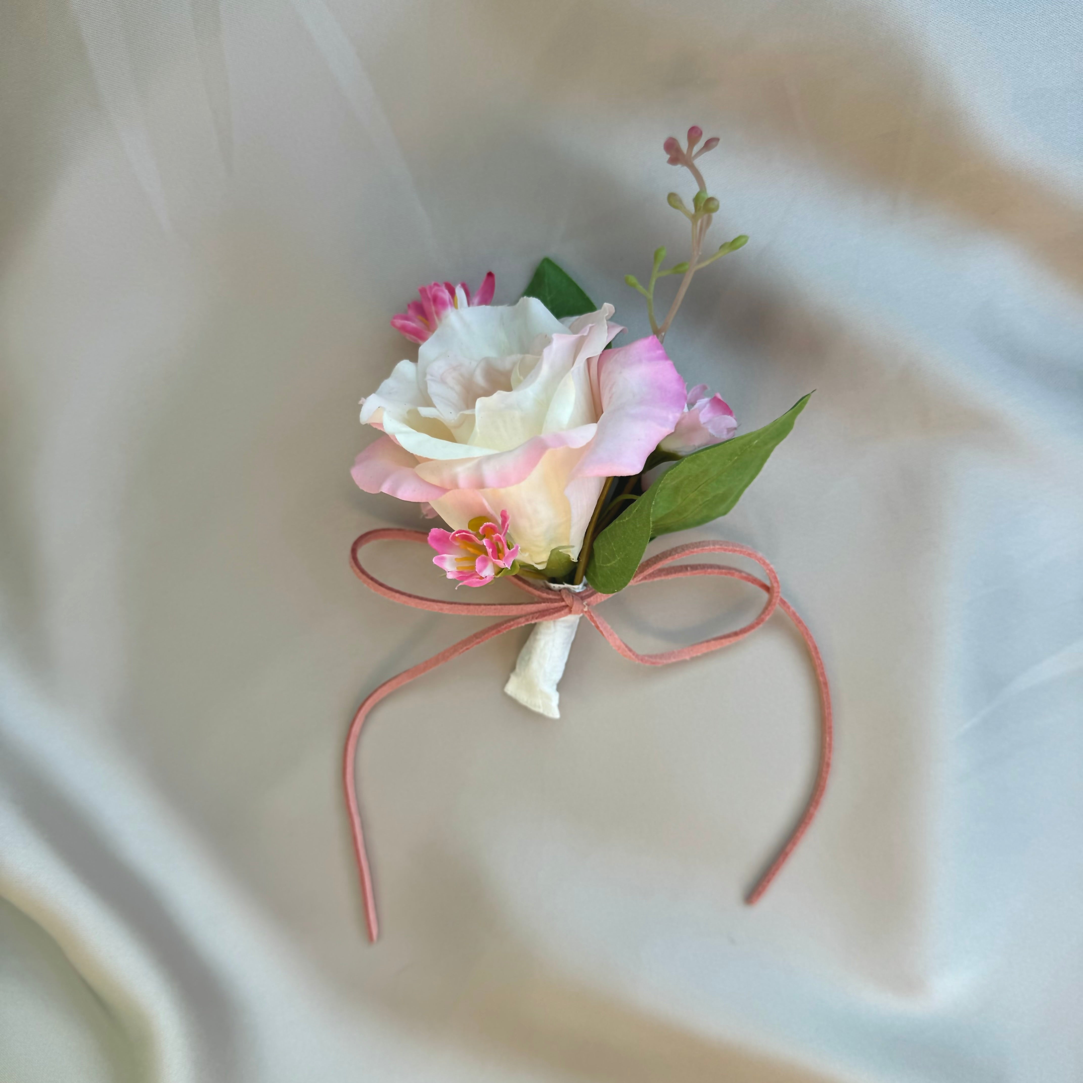 Blush Crush - Buttonhole & Pocket Flower