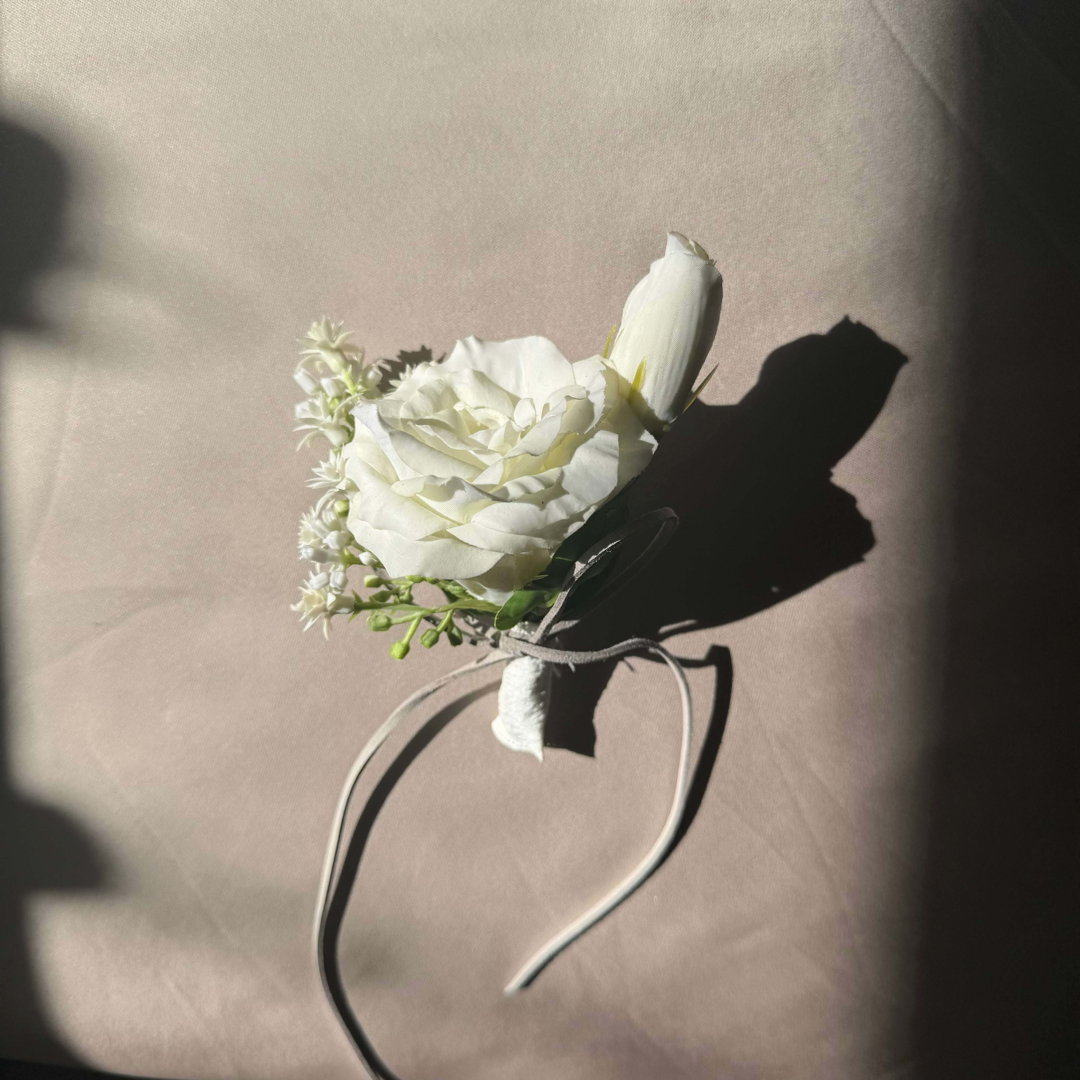 Garden White - Buttonhole & Pocket Flower