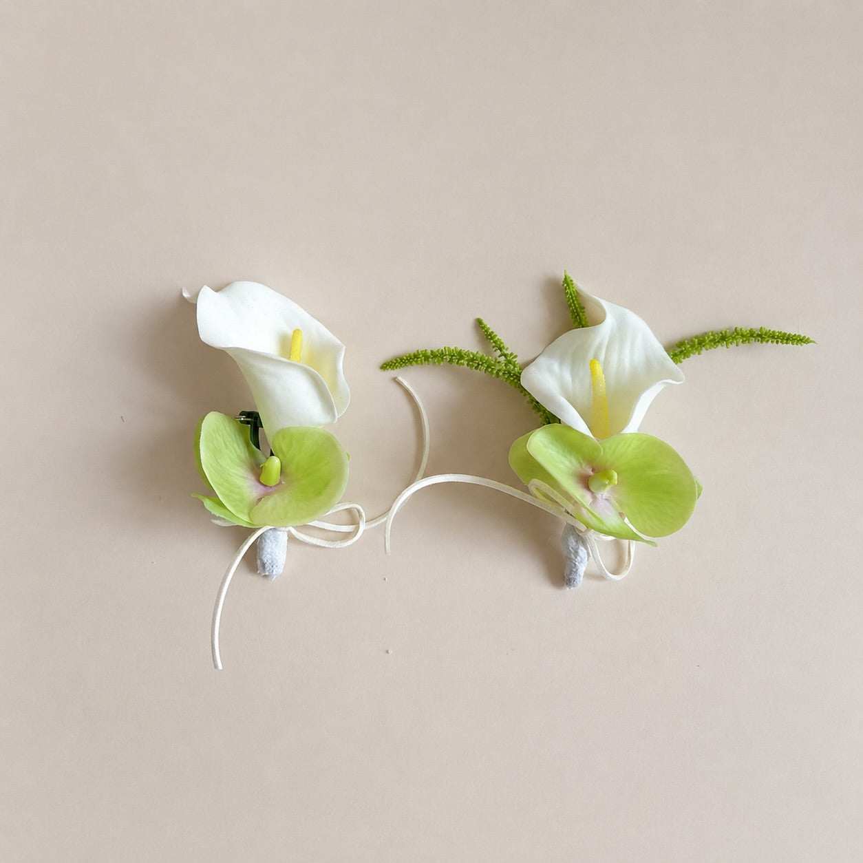 Chic Calla Lily - Buttonholes (2 options)