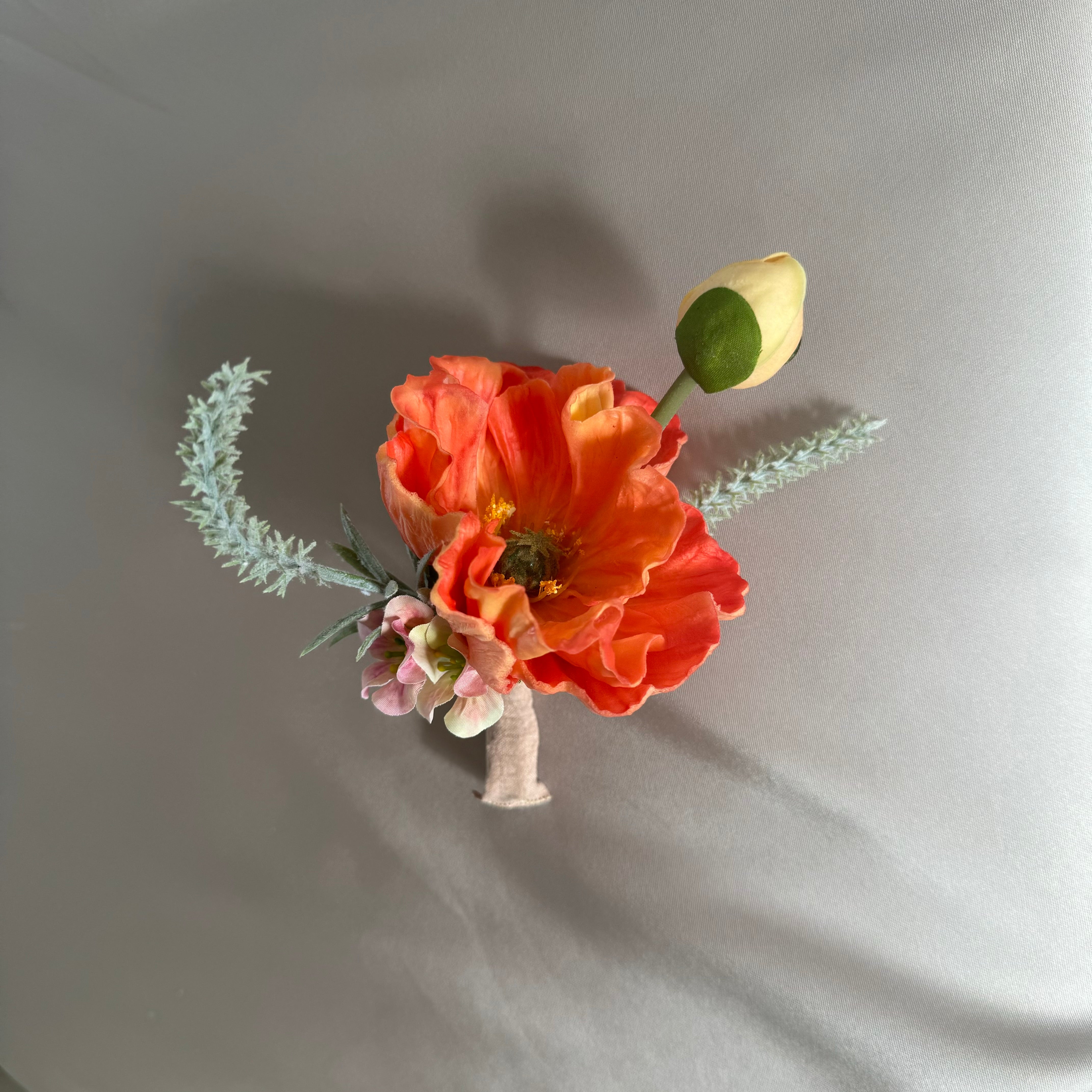 Sunset Dreams - Buttonholes & Pocket flowers (3 styles)