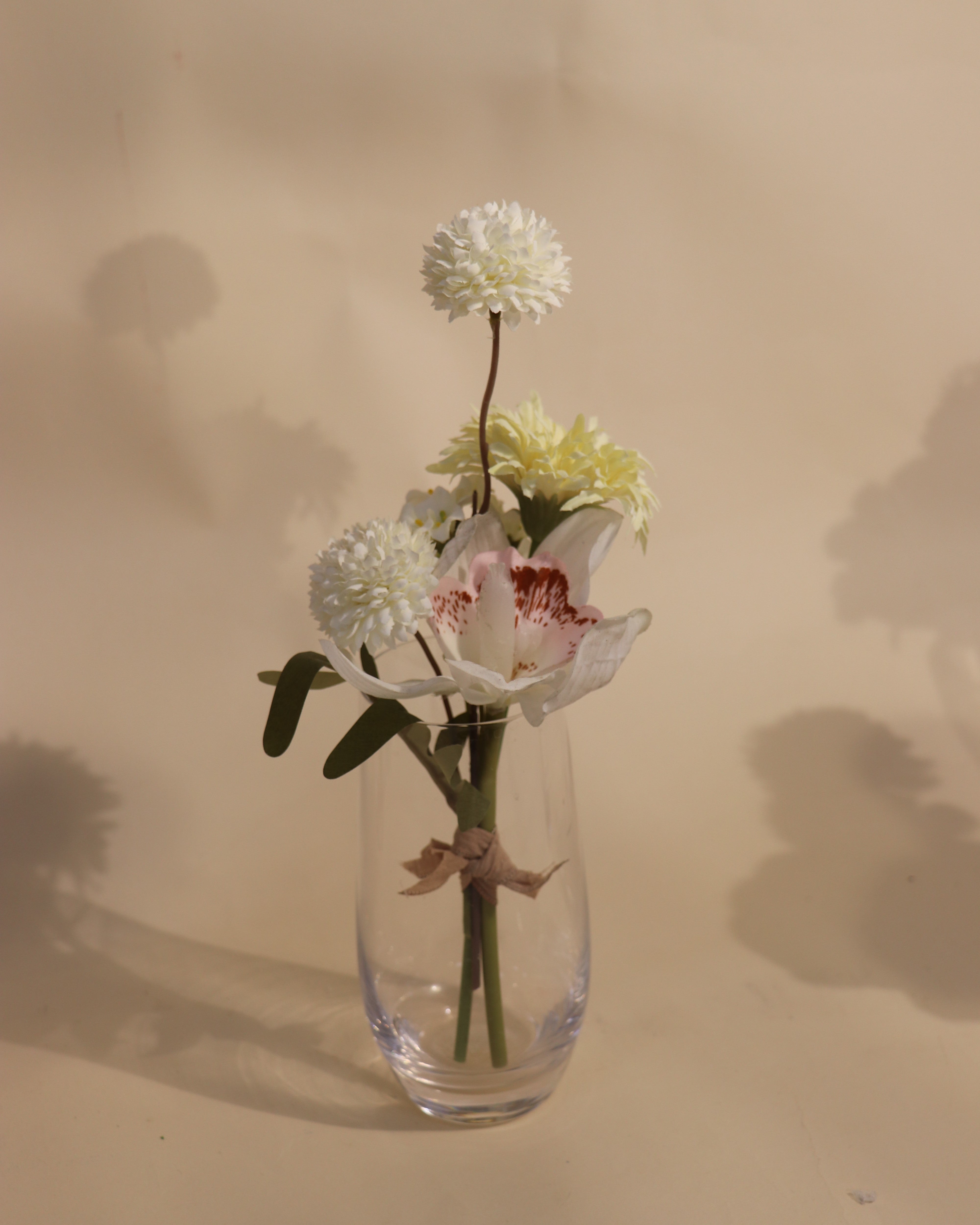 Rustic Cream Assortment - Vase Flowers
