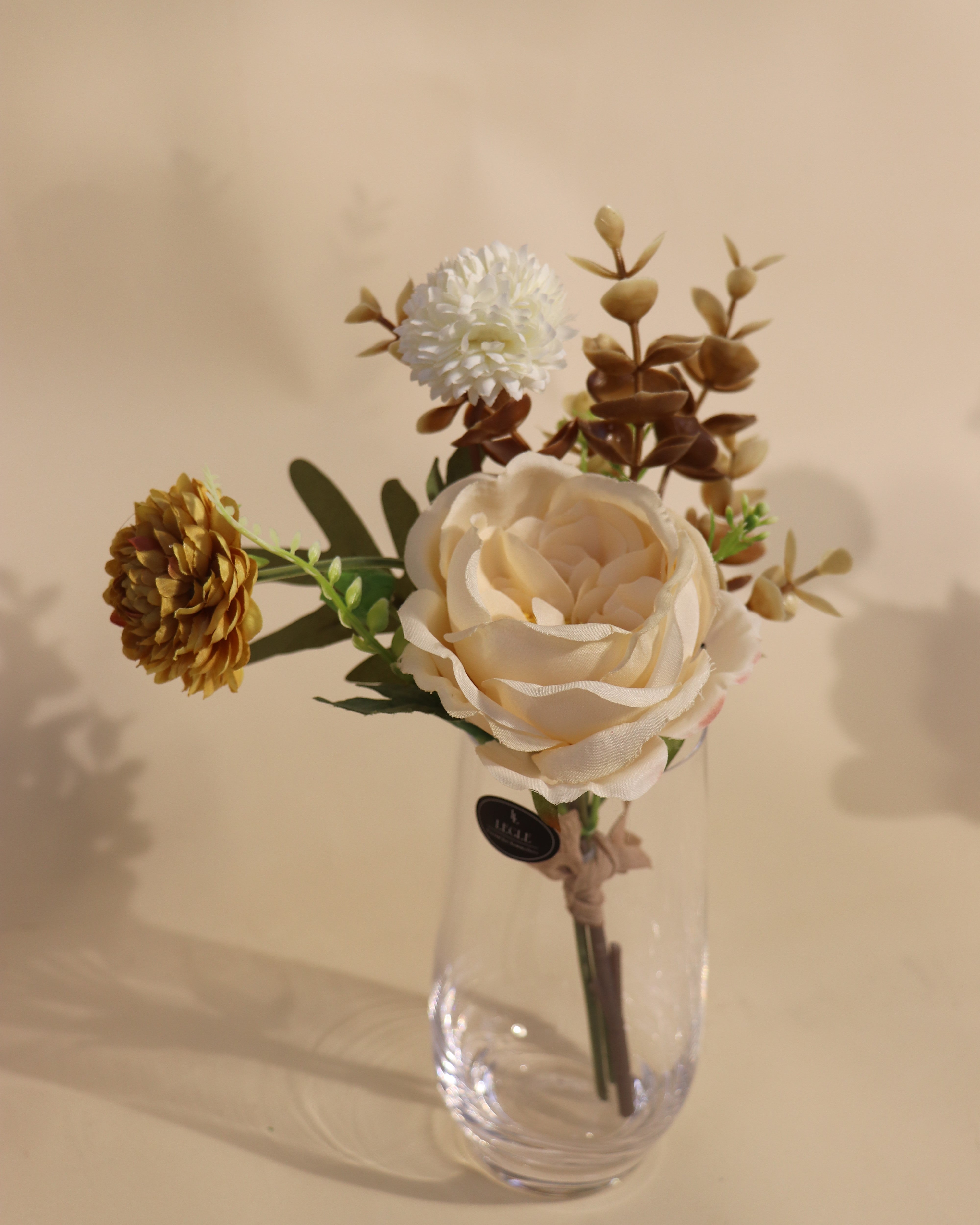 Rustic Cream Assortment - Vase Flowers