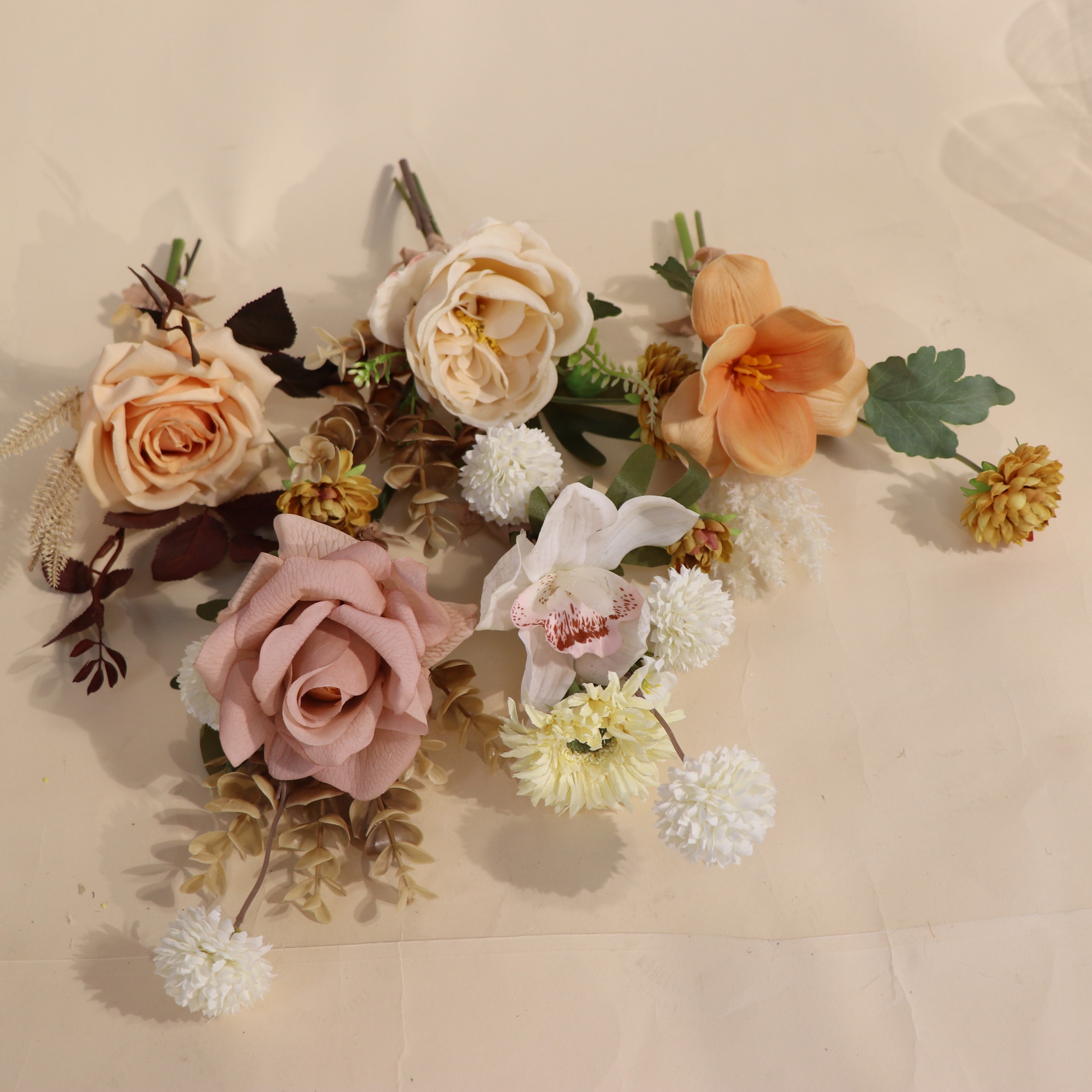 Rustic Cream Assortment - Vase Flowers