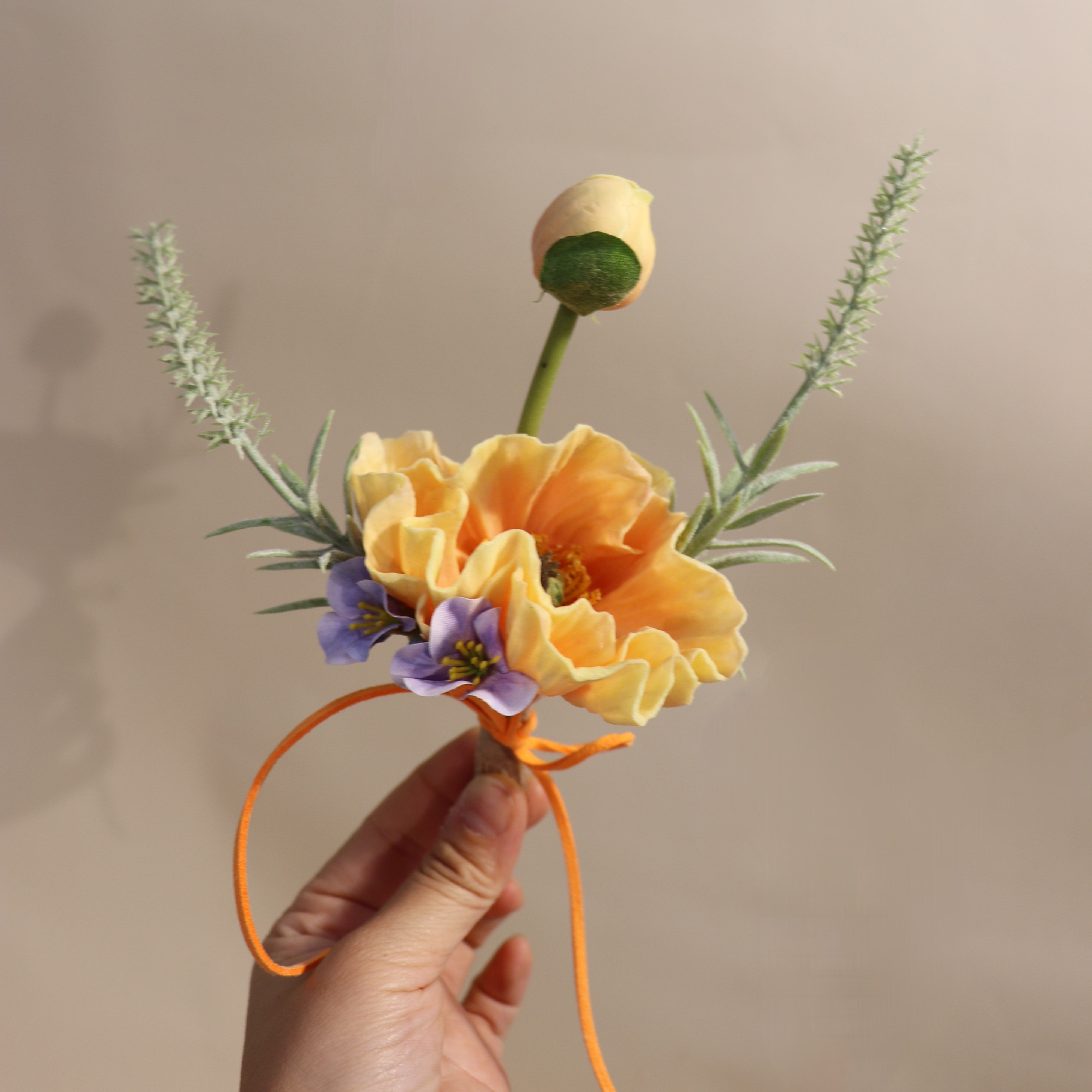 Bright Bunch - Buttonholes & Pocket flowers (2 colours)