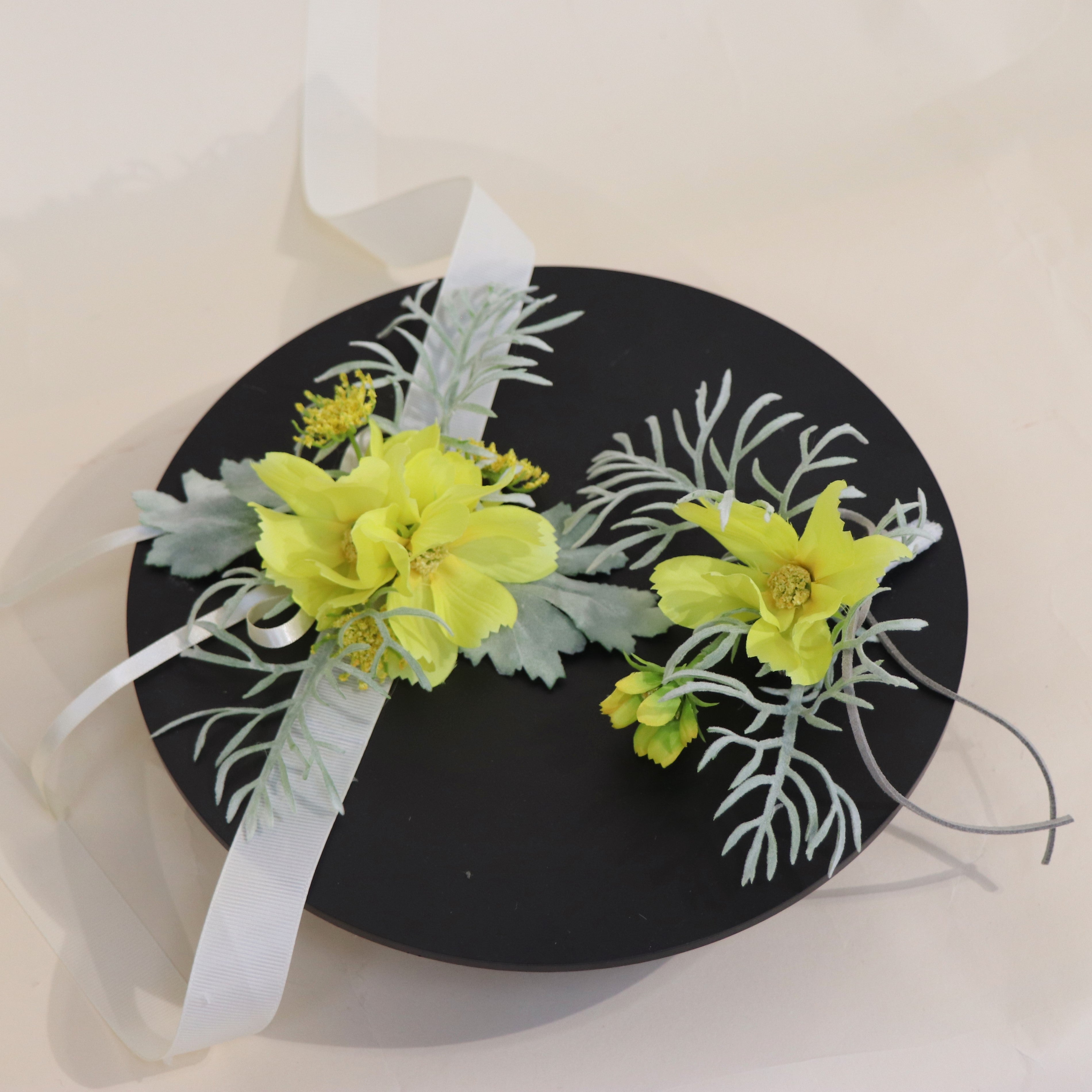 Mix & Match (Yellow) - Buttonhole, Pocket Flower & Corsage