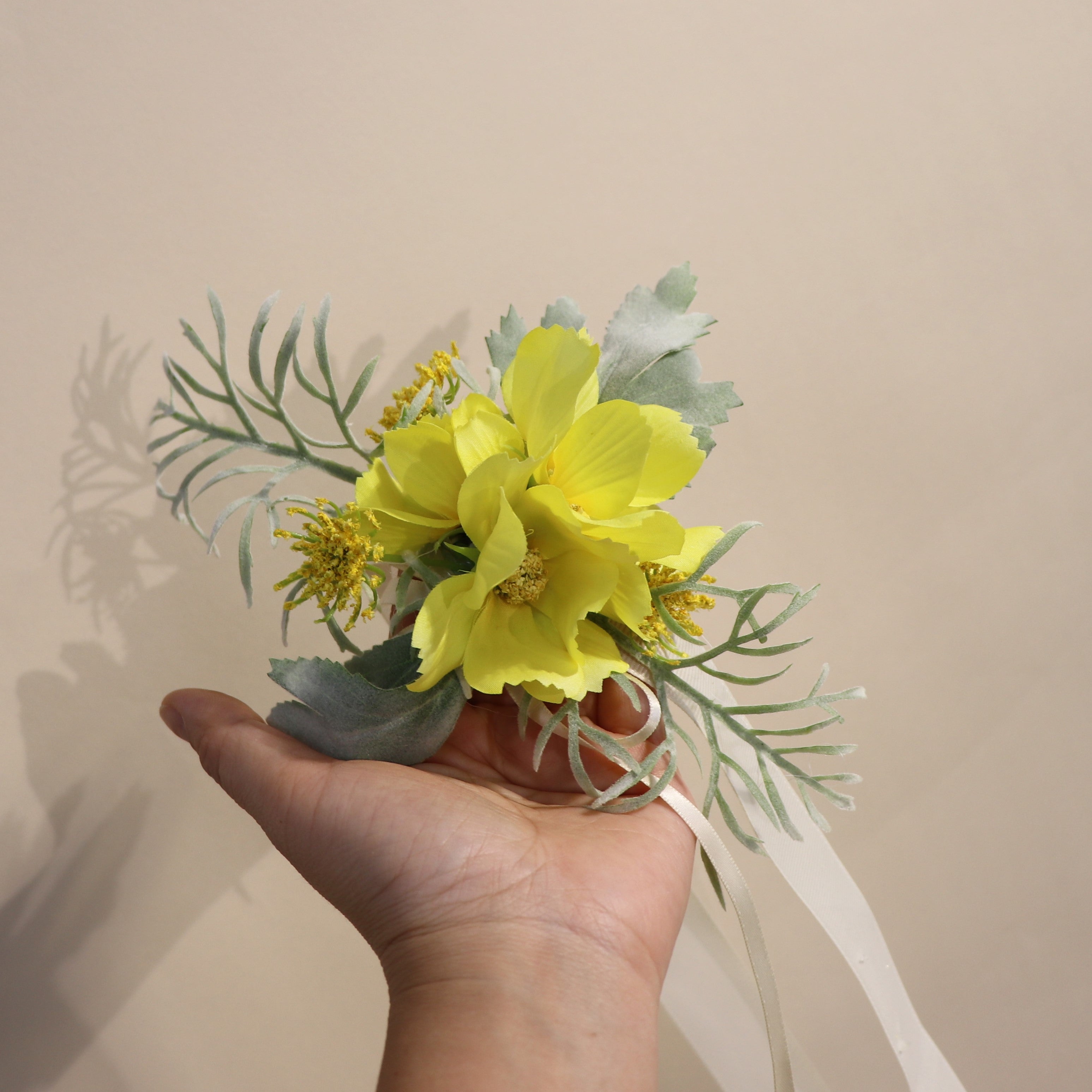 Mix & Match (Yellow) - Buttonhole, Pocket Flower & Corsage