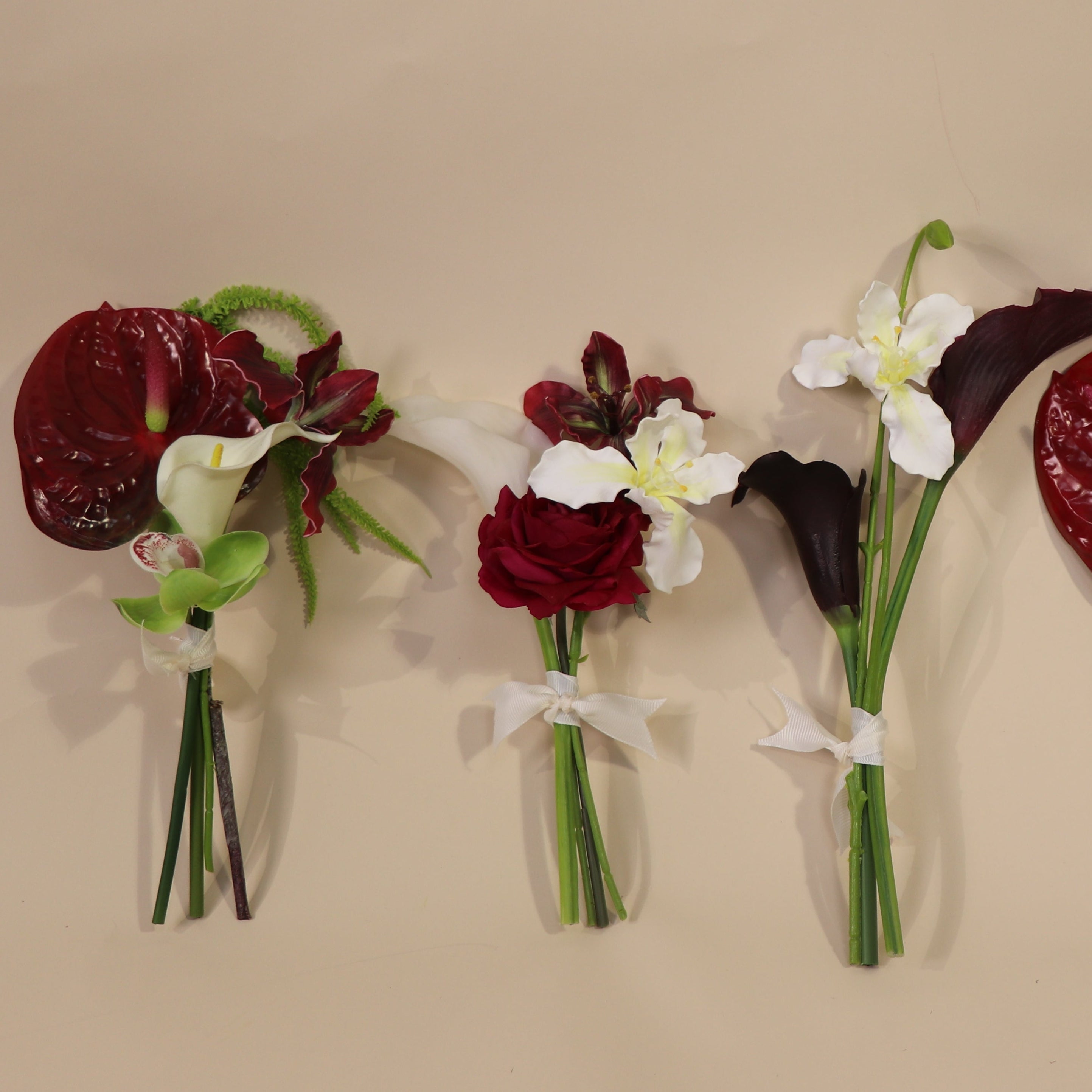 Burgundy Desire - Vase Flowers (5 options)