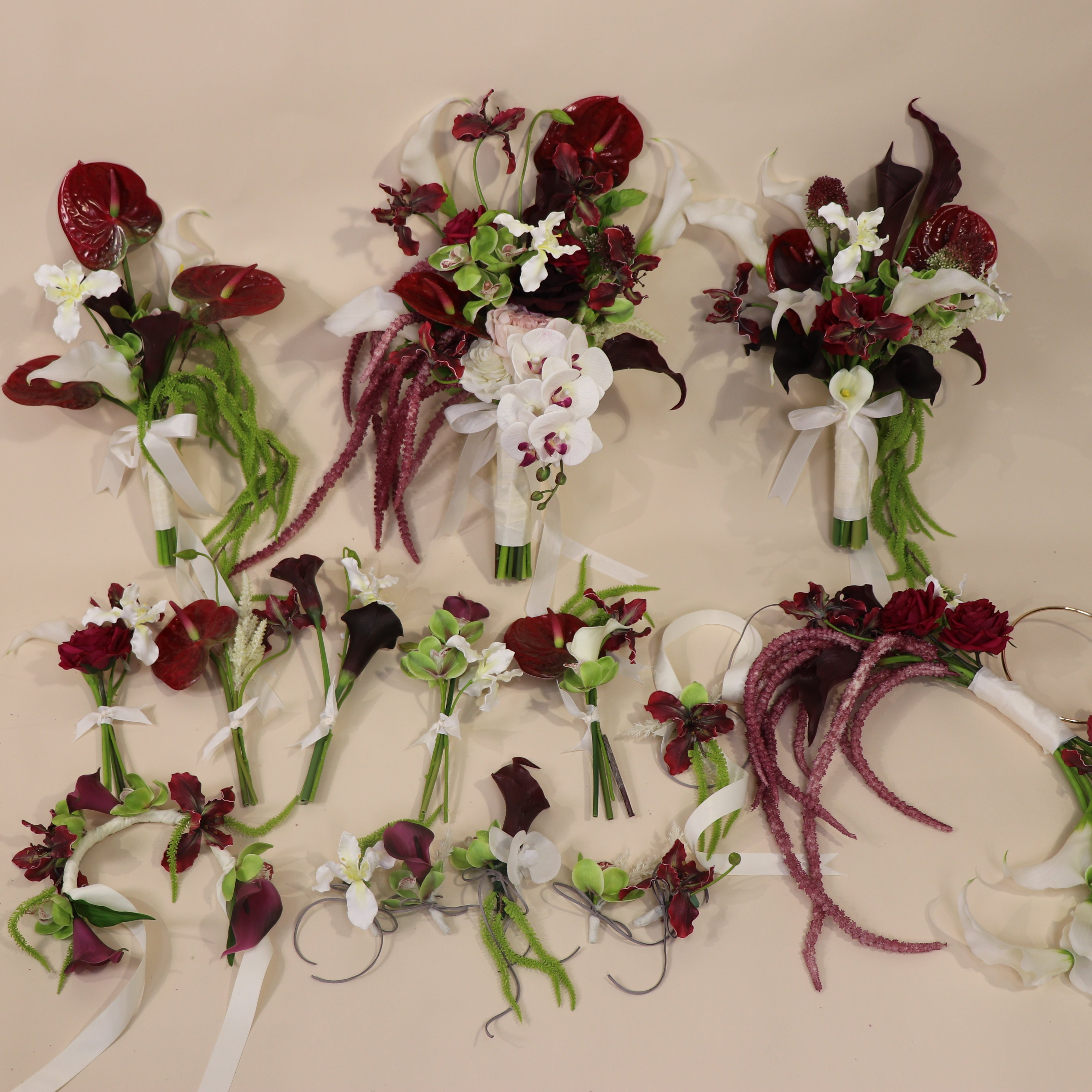 Burgundy Desire - Corsage