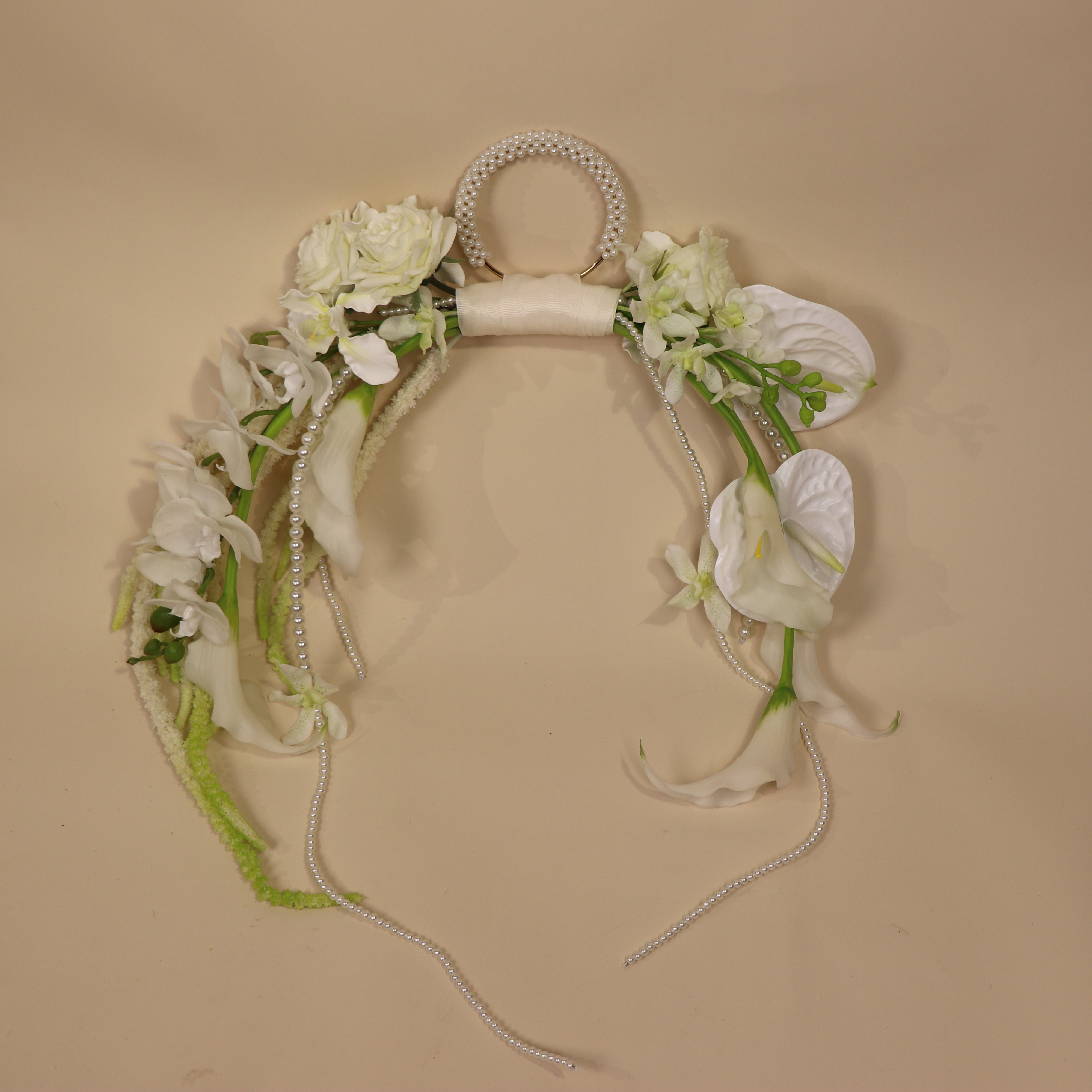 Pearl Allure - Handbag Bridal Bouquet