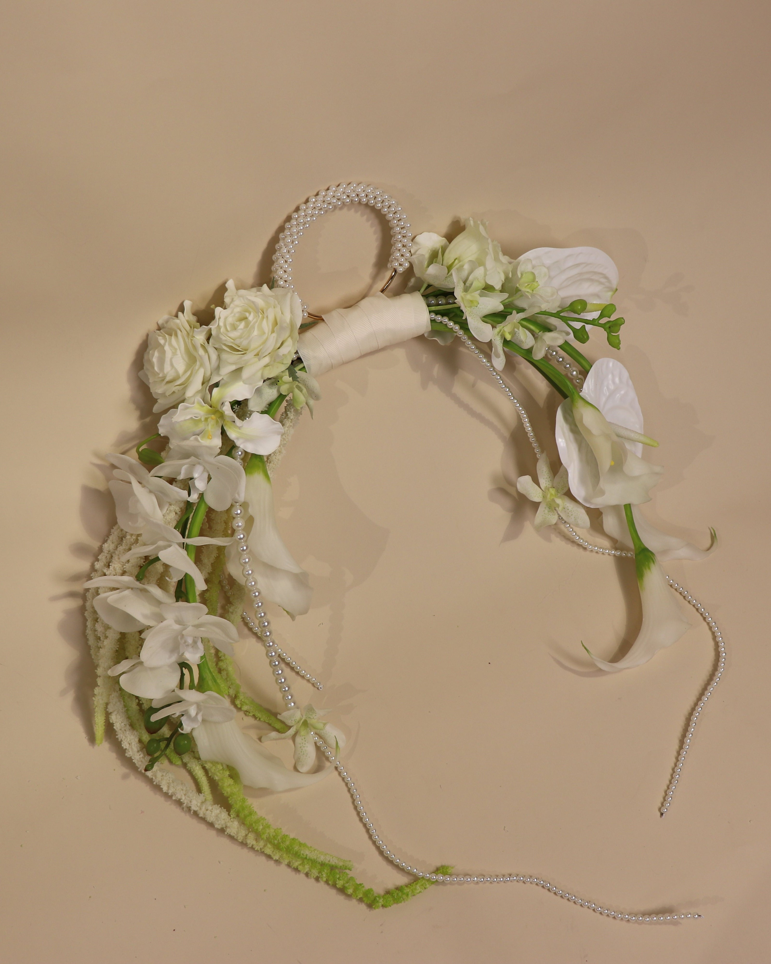 Pearl Allure - Handbag Bridal Bouquet