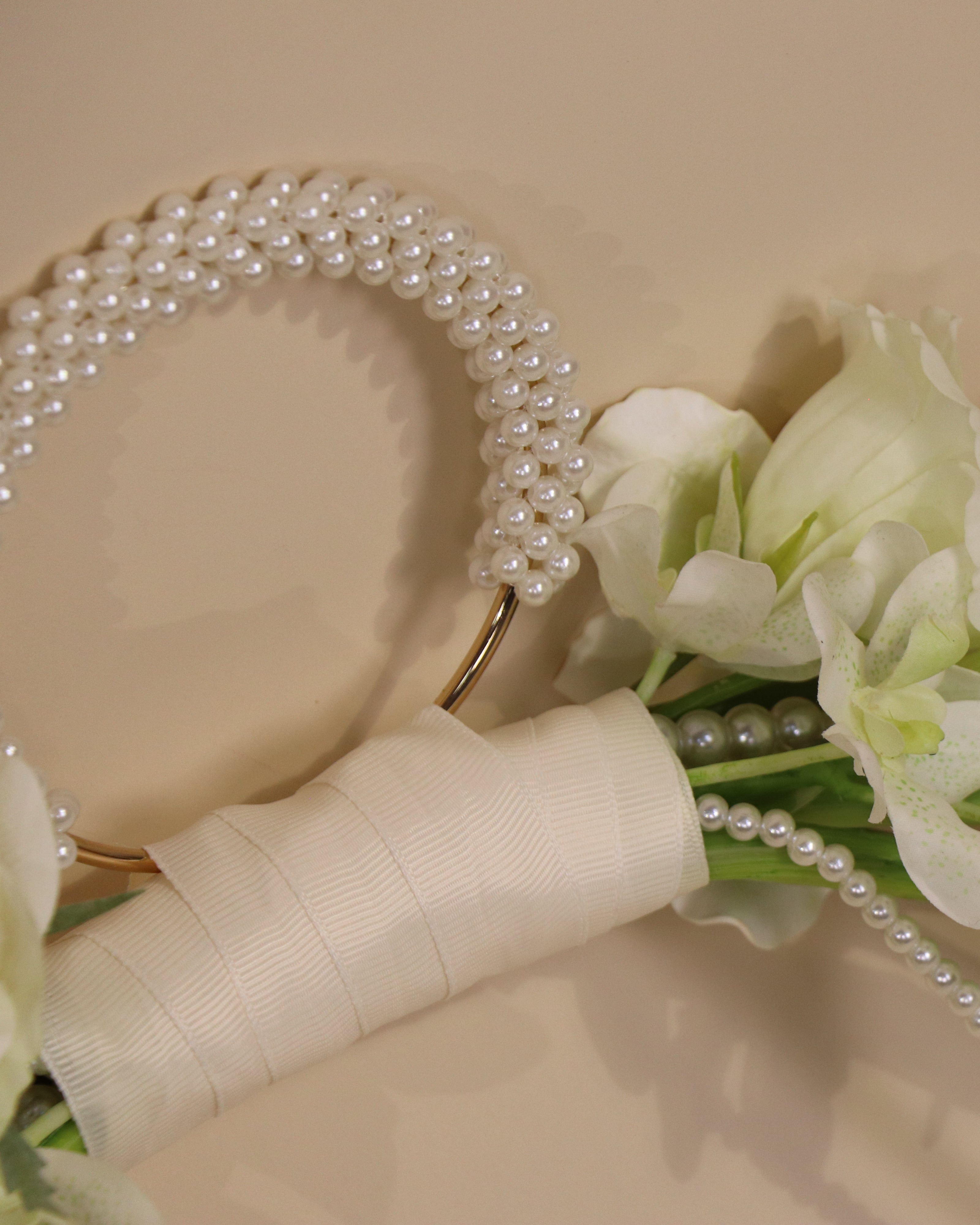 Pearl Allure - Handbag Bridal Bouquet