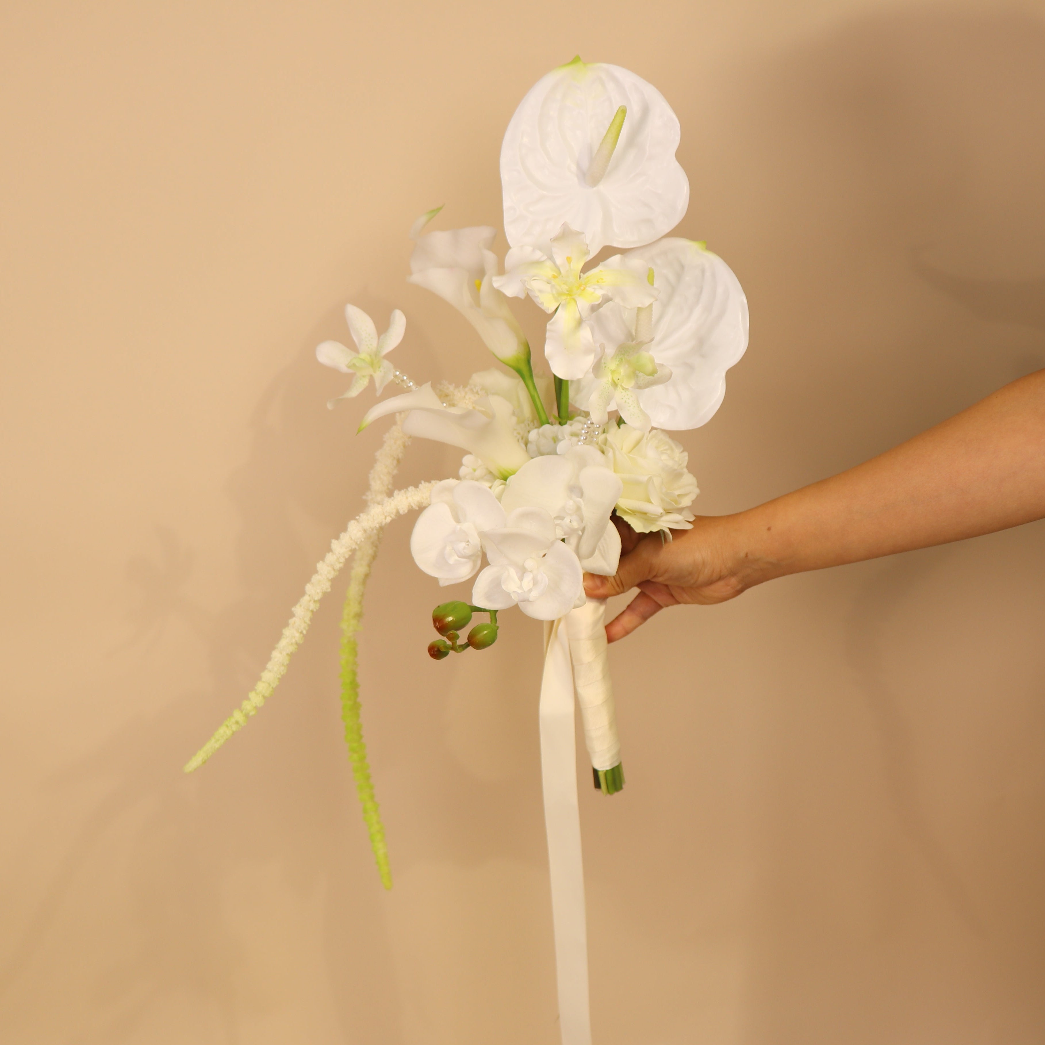 Pearl Allure - Bridesmaid Bouquet