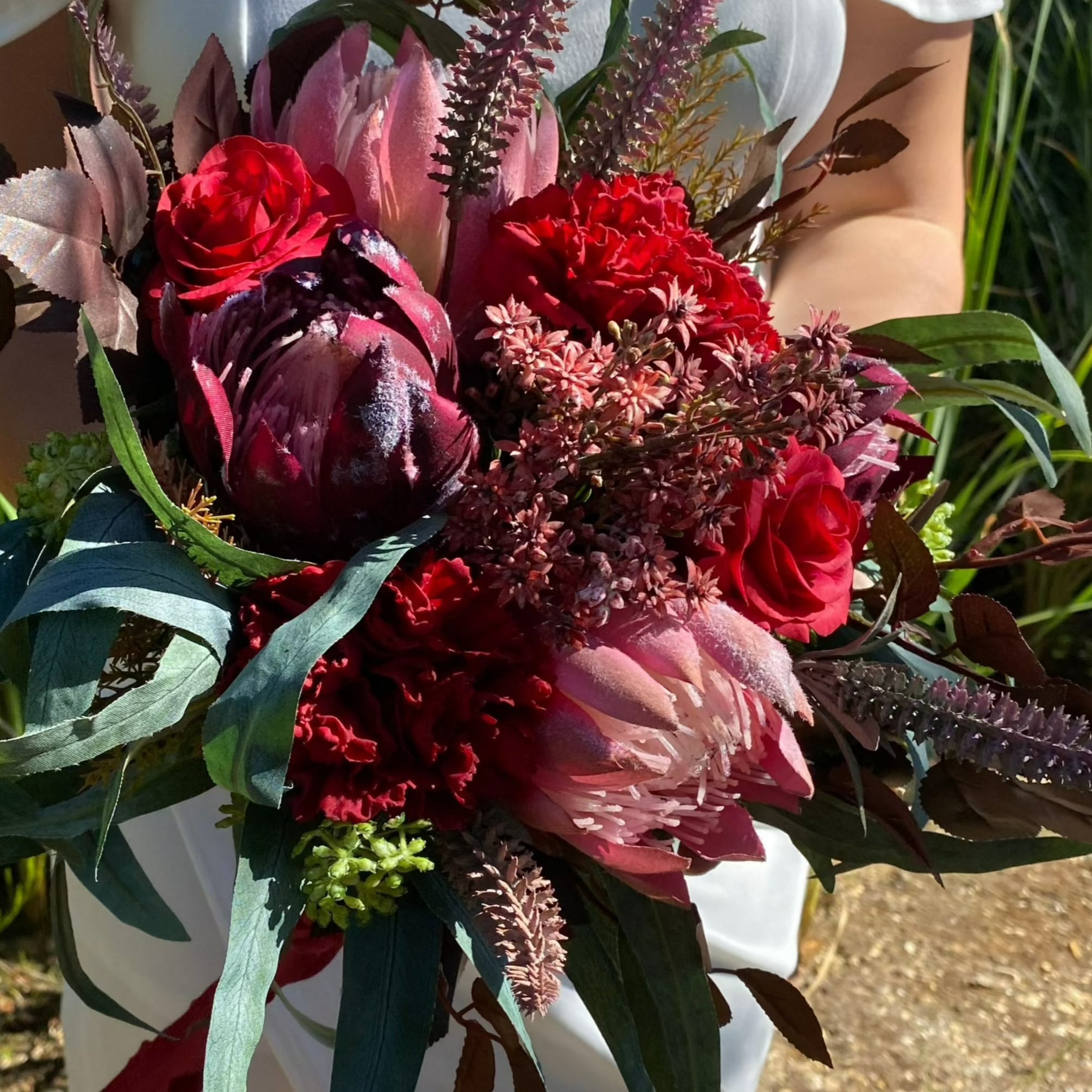 Red Protea - Bouquets (2 sizes)