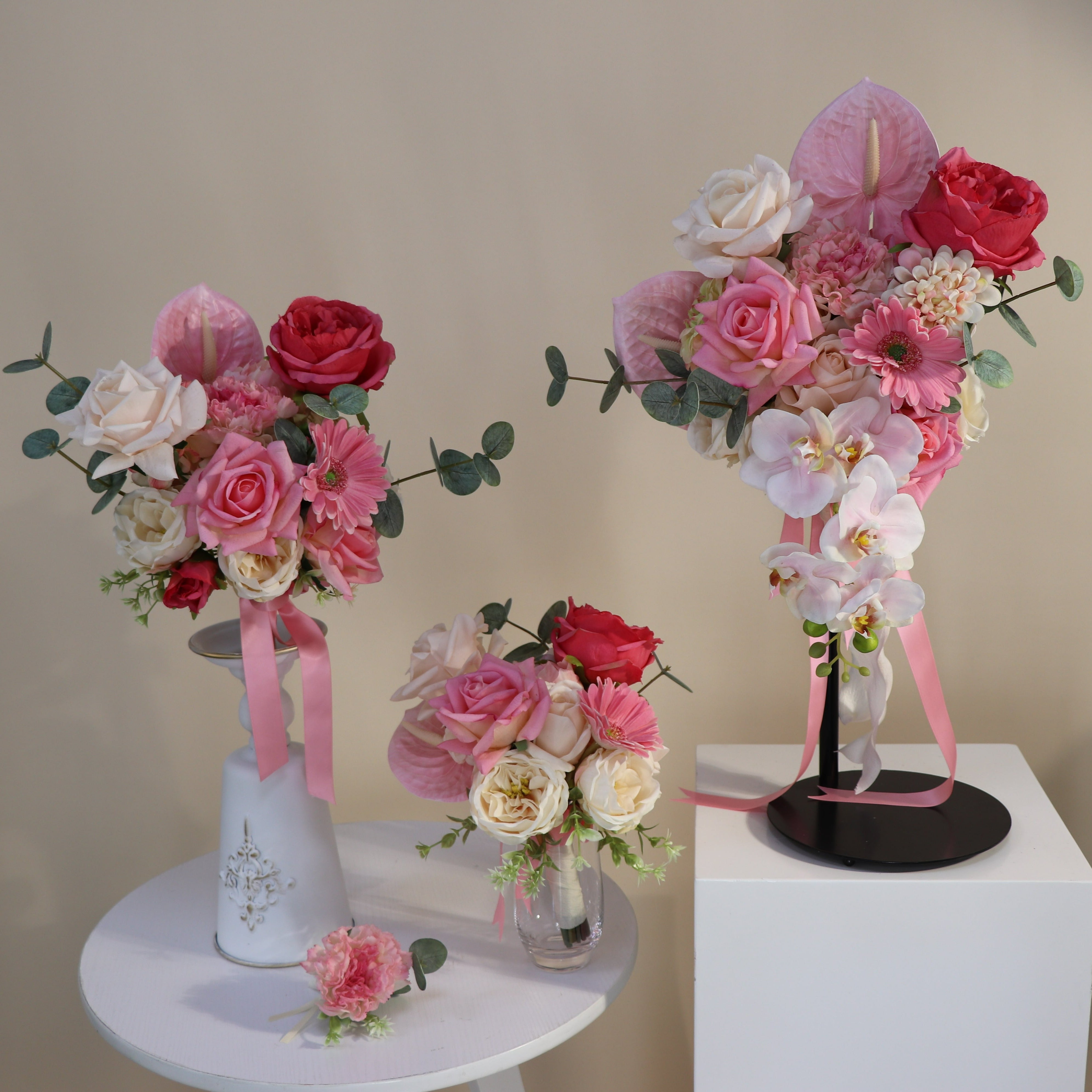 Strawberries n Cream - Buttonhole