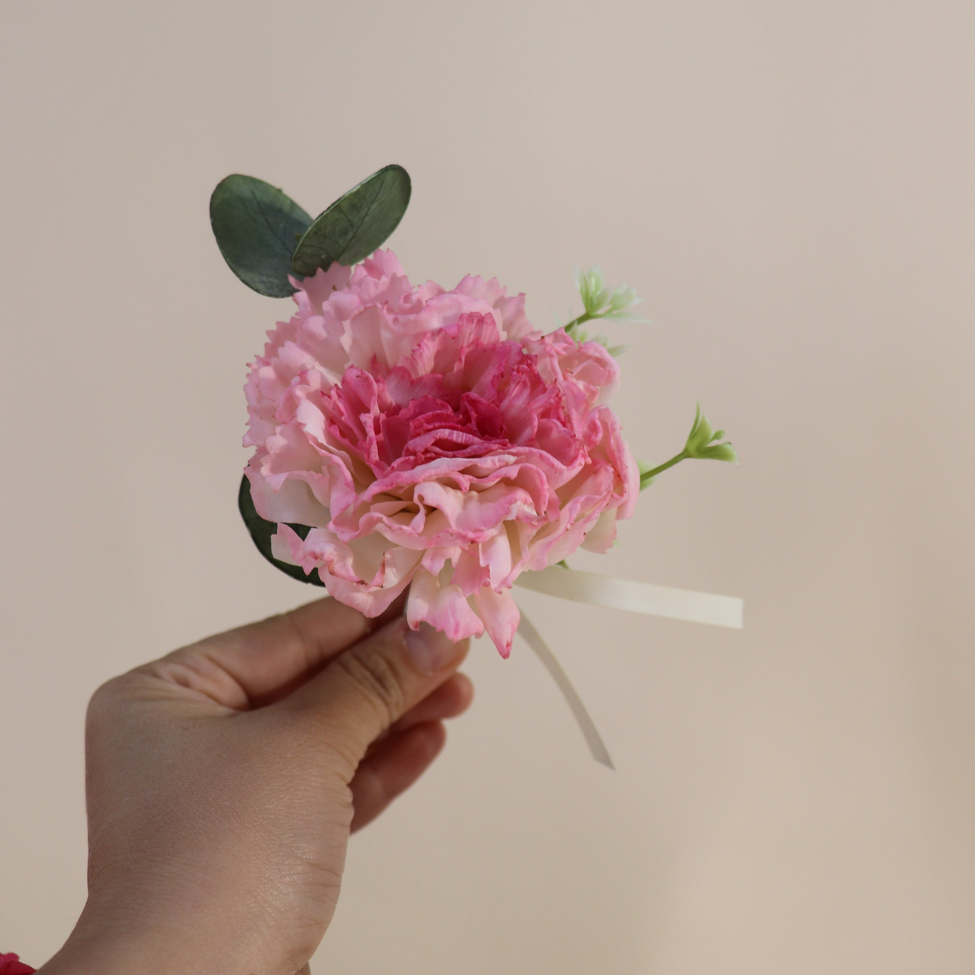 Strawberries n Cream - Buttonhole
