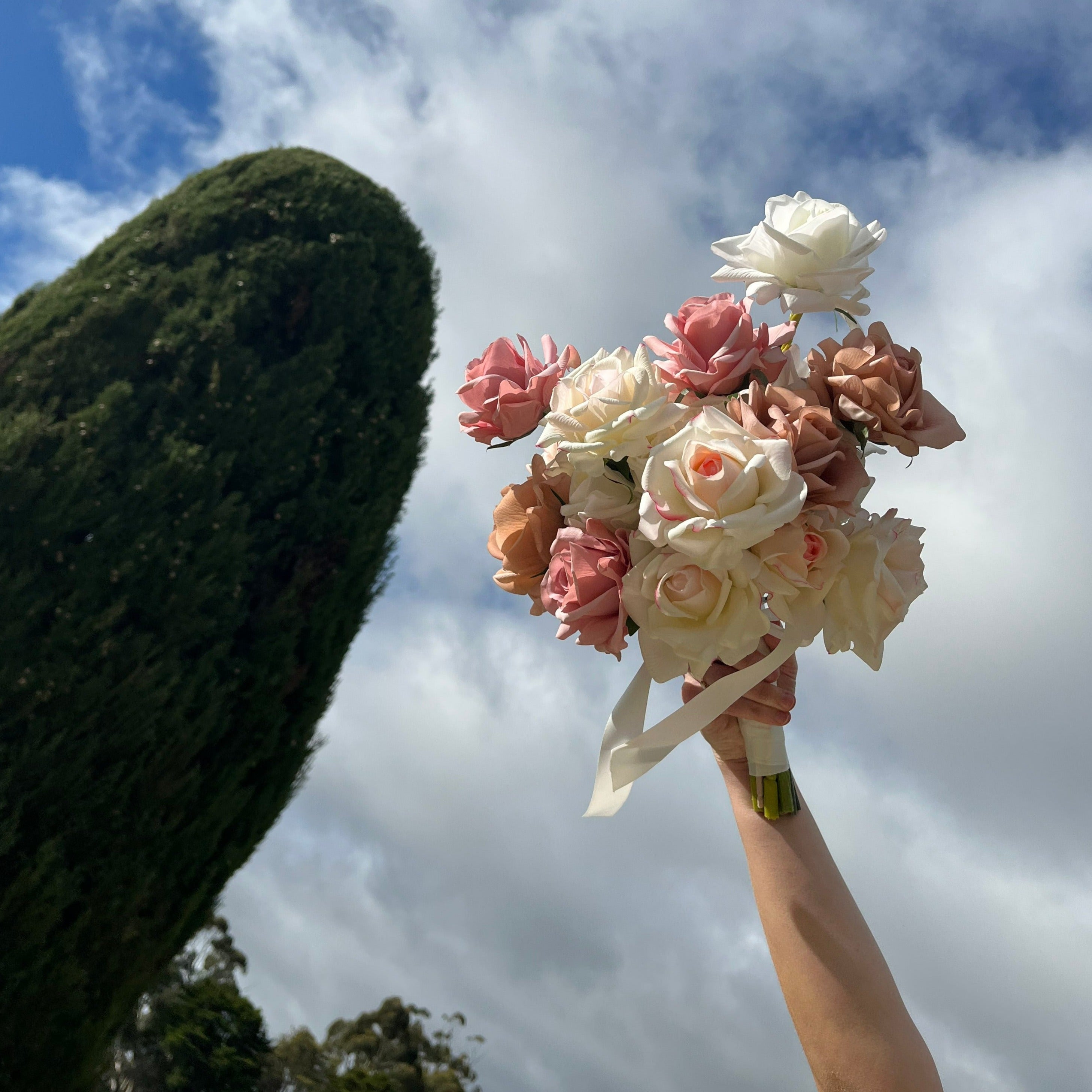 Vogue Pink - Abstract Bridal Bouquet