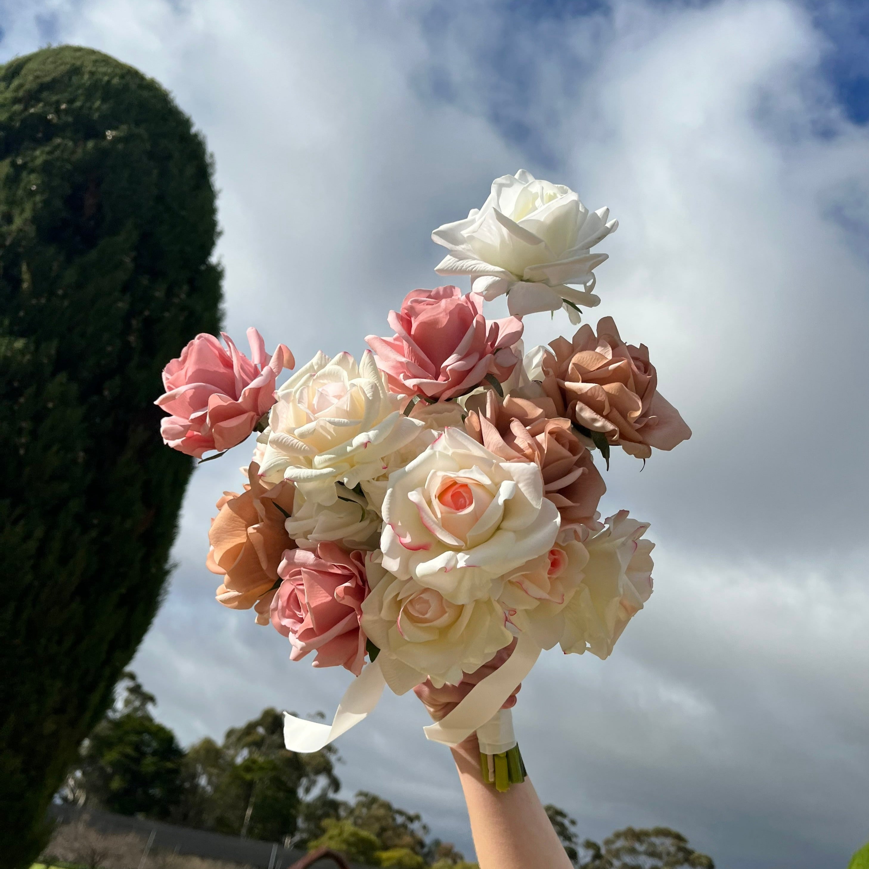 Vogue Pink - Abstract Bridal Bouquet