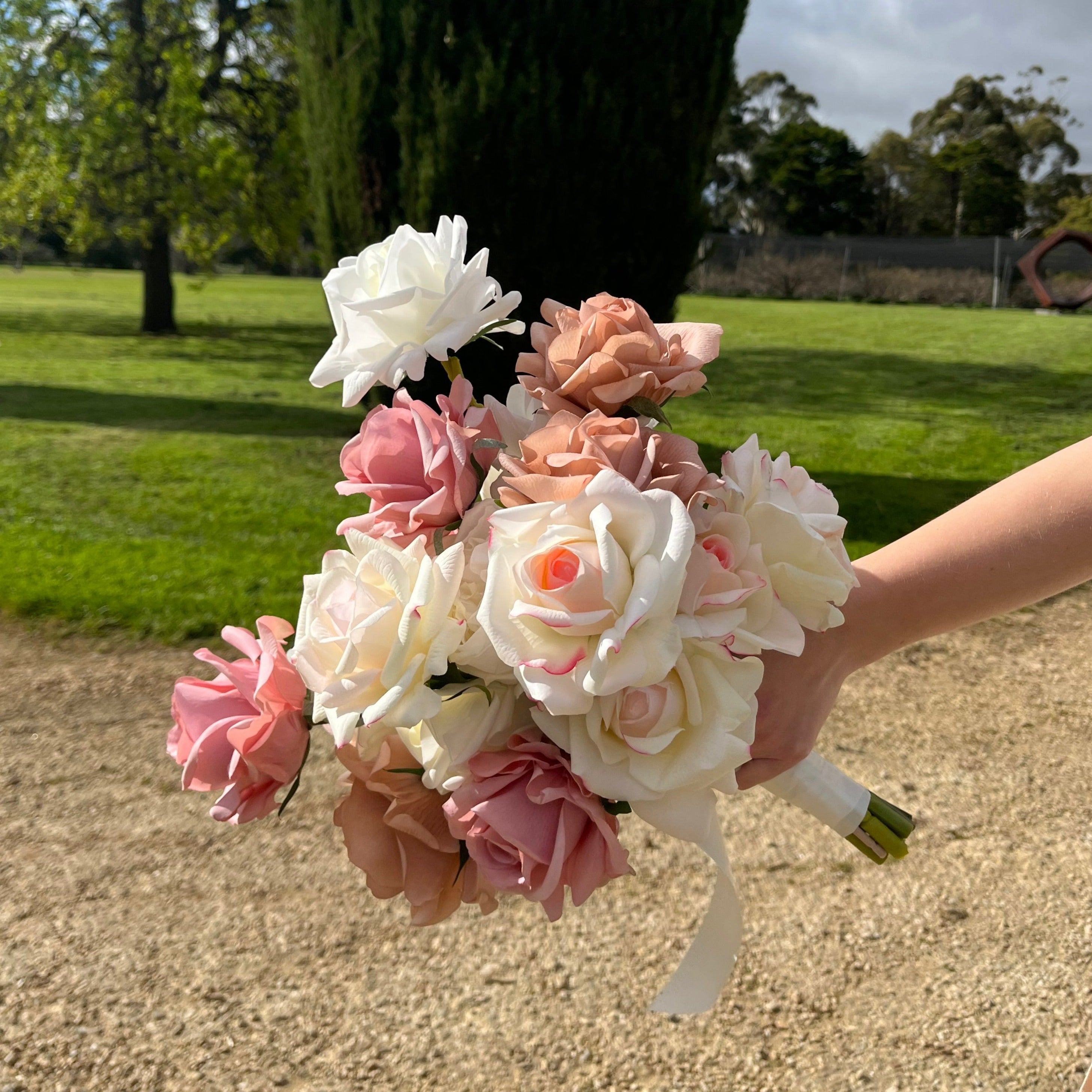 Vogue Pink - Abstract Bridal Bouquet