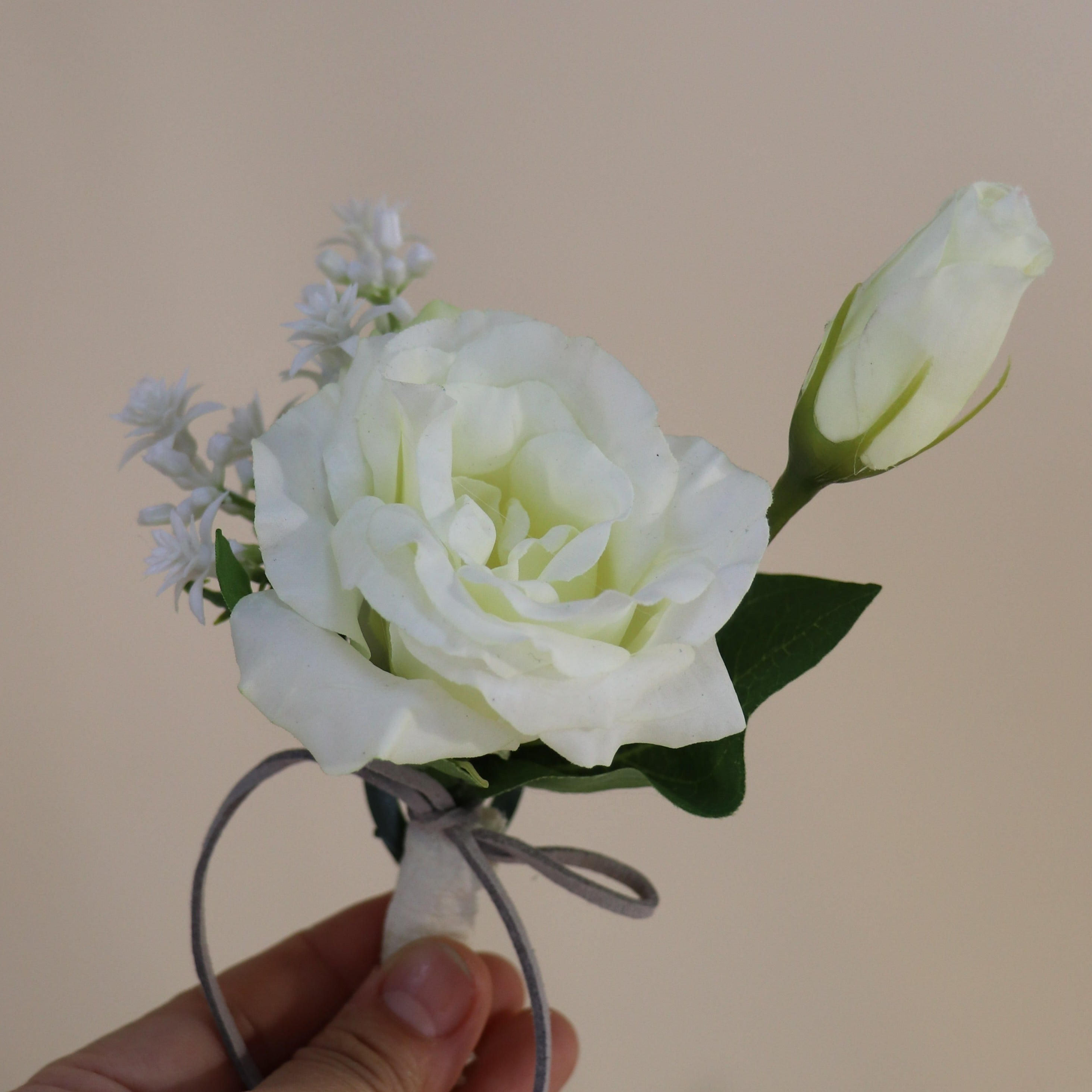 Garden White - Buttonhole & Pocket Flower