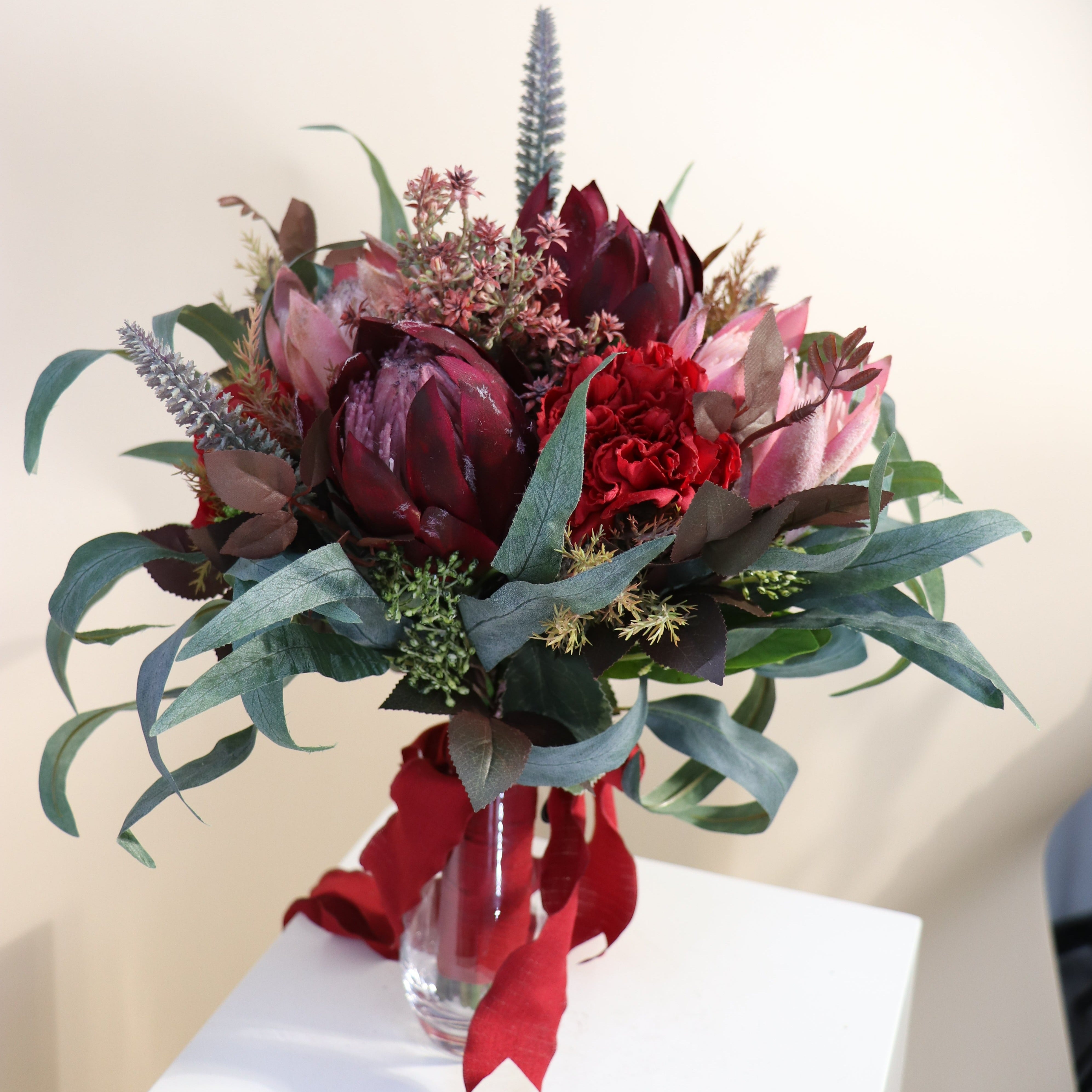 Red Protea - Bouquets (2 sizes)