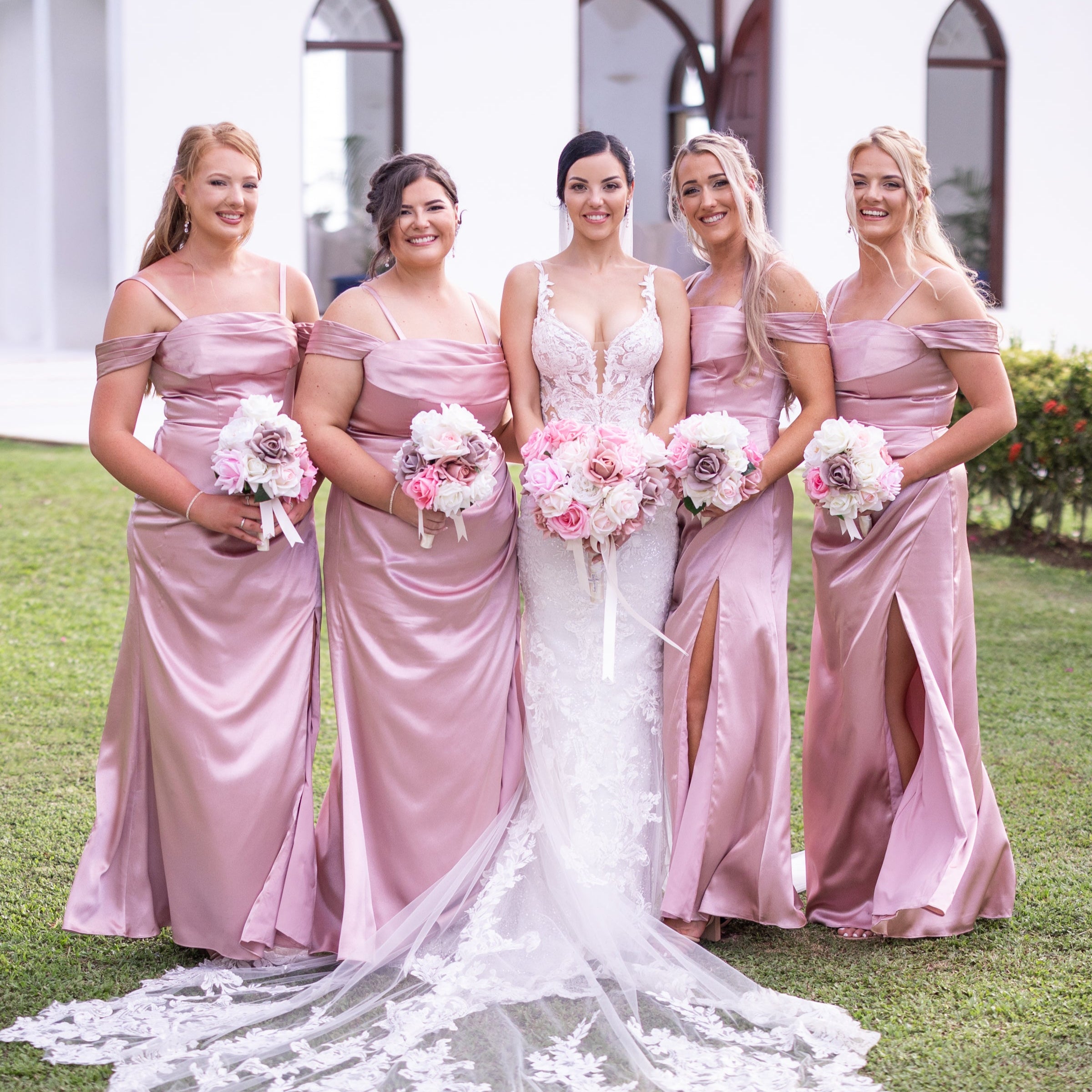Vogue Pink - Abstract Bridal Bouquet