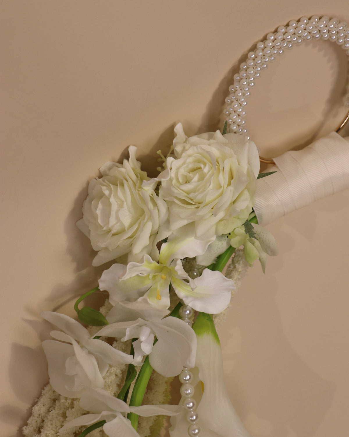 Pearl Allure - Handbag Bridal Bouquet