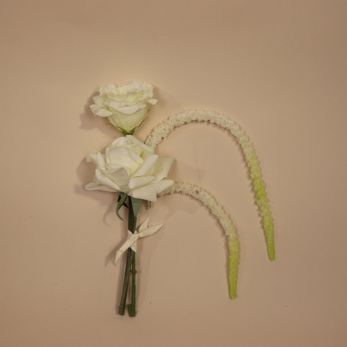 Pearl allure vase flowers