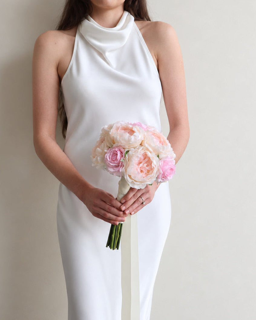 Pink peony bouquet