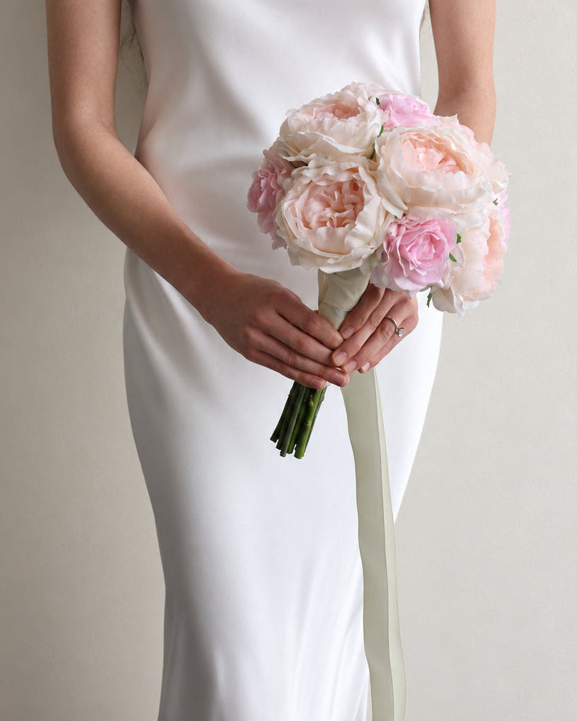 Pink peony bouquet