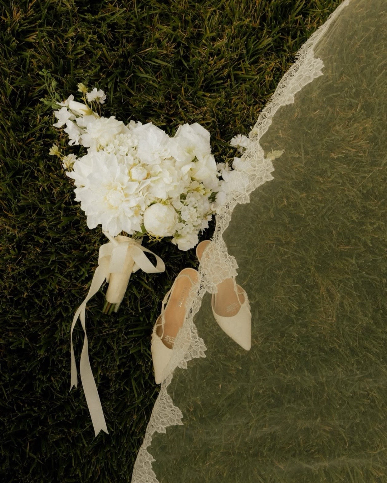 White Collection - Garden Bridal Bouquet