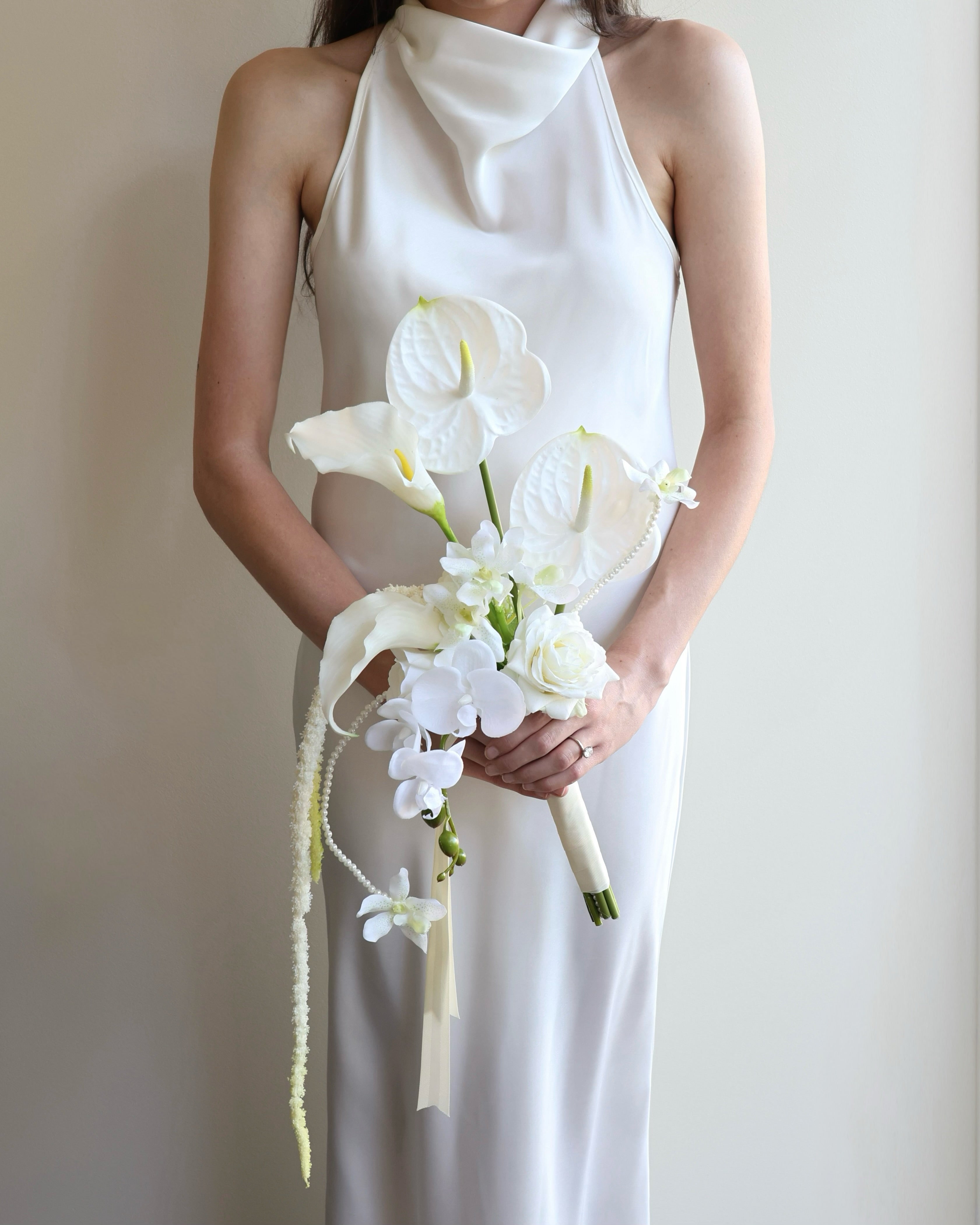 Pearl Allure - Bridesmaid Bouquet