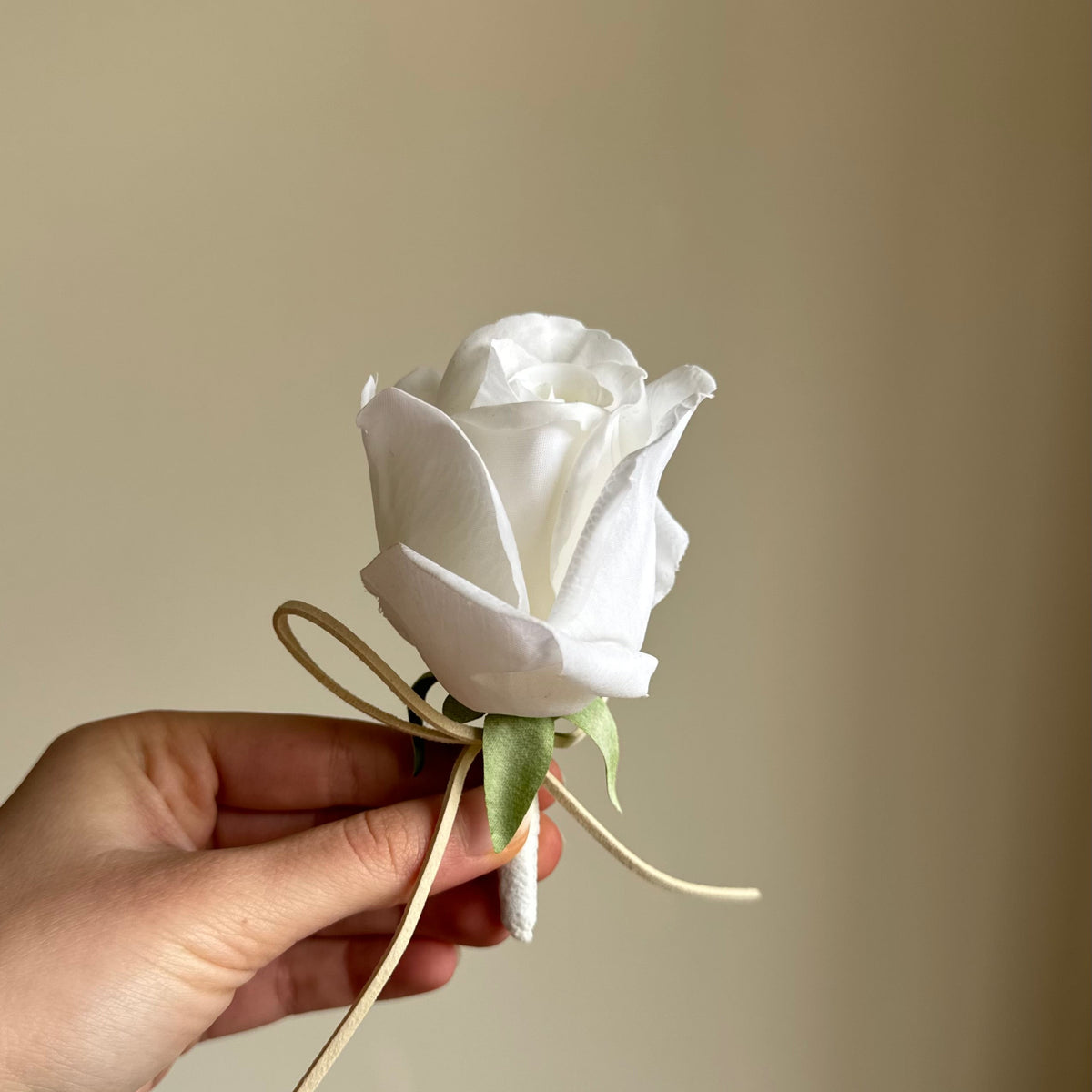 White Rose - Buttonhole & Pocket Flower