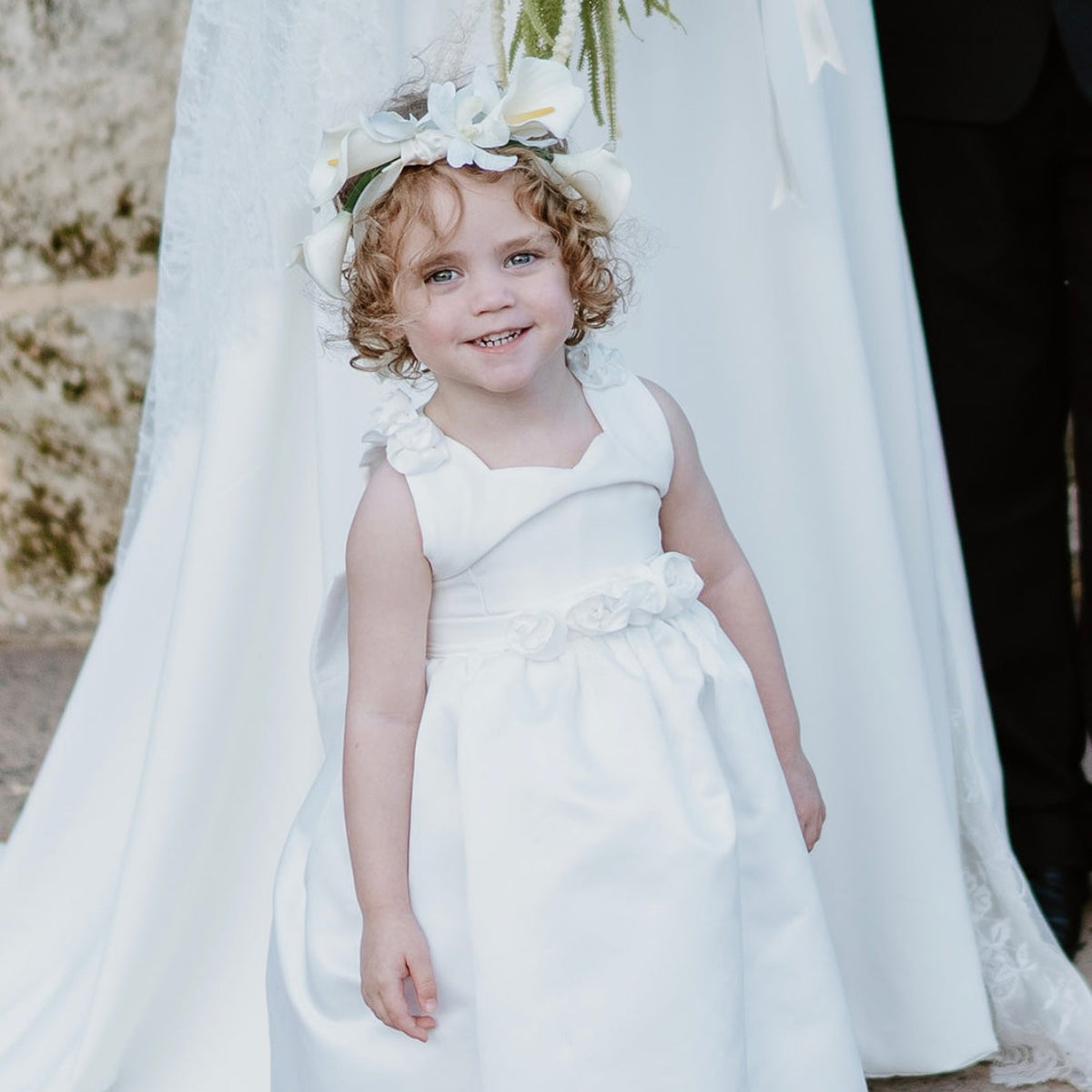 Calla Lily - Flower Crown (or dog collar)