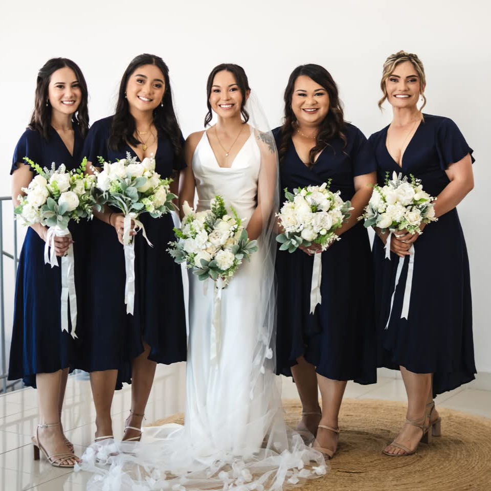 White & Greenery Bouquets (3 sizes)