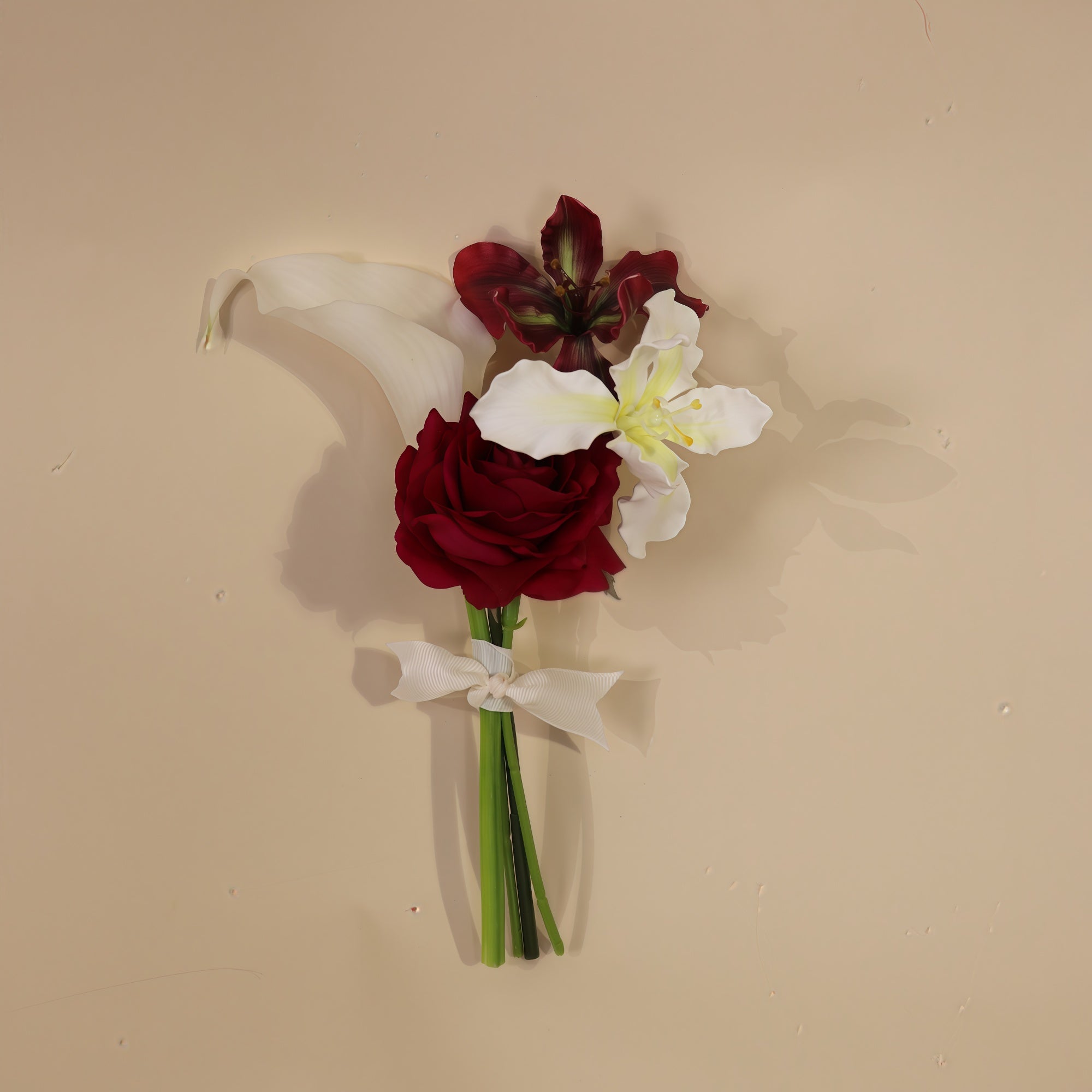 Burgundy Desire - Vase Flowers (5 options)
