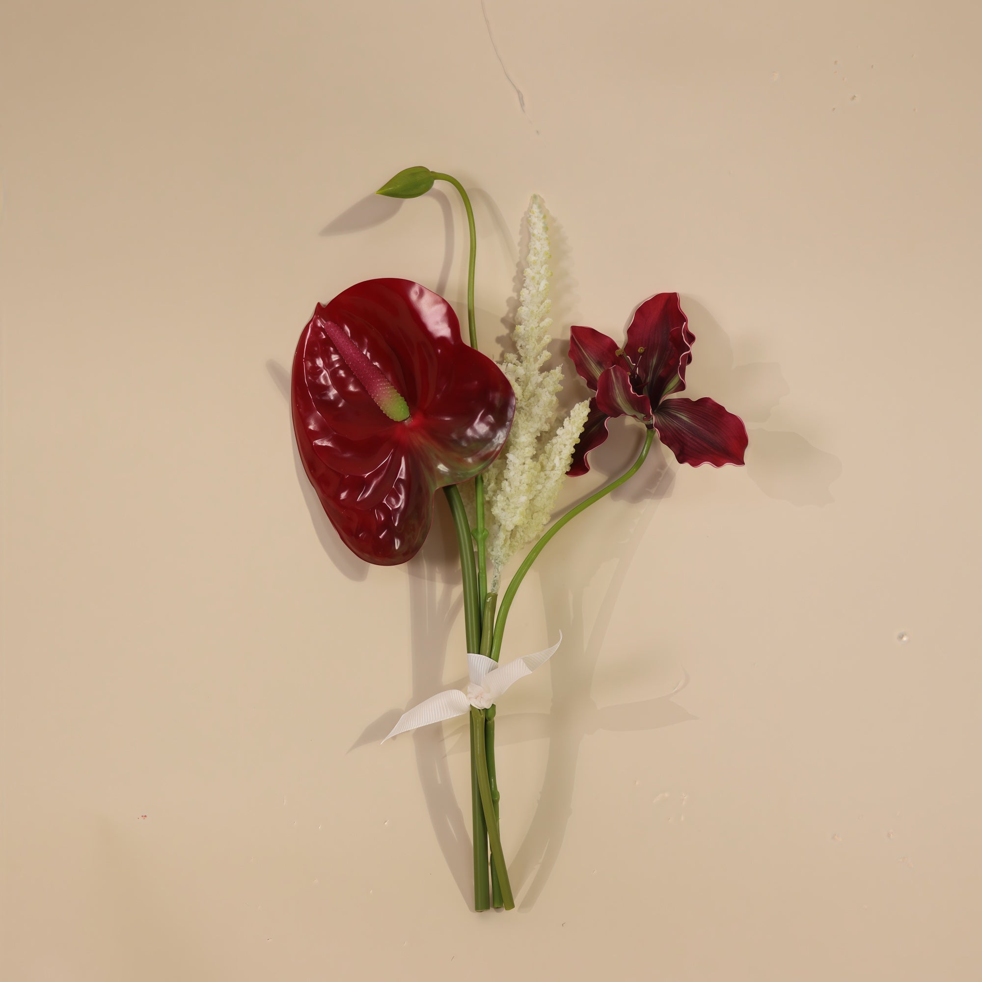 Burgundy Desire - Vase Flowers (5 options)