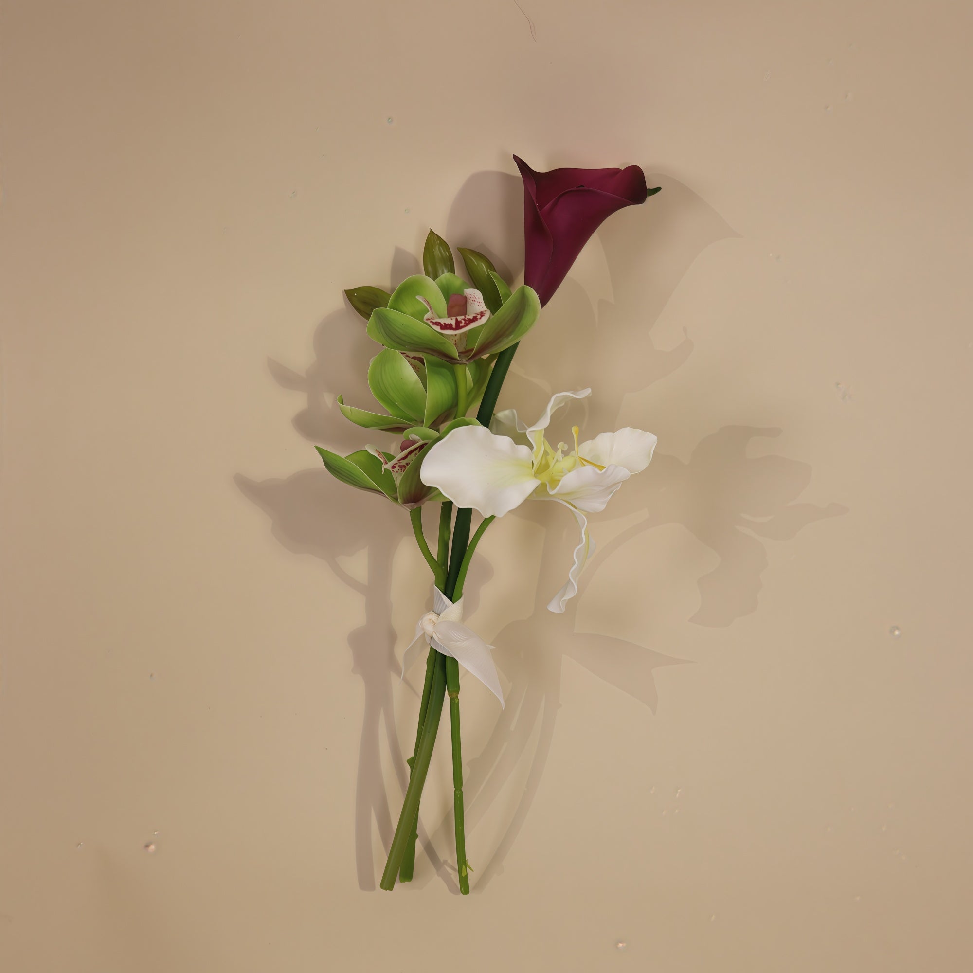 Burgundy Desire - Vase Flowers (5 options)