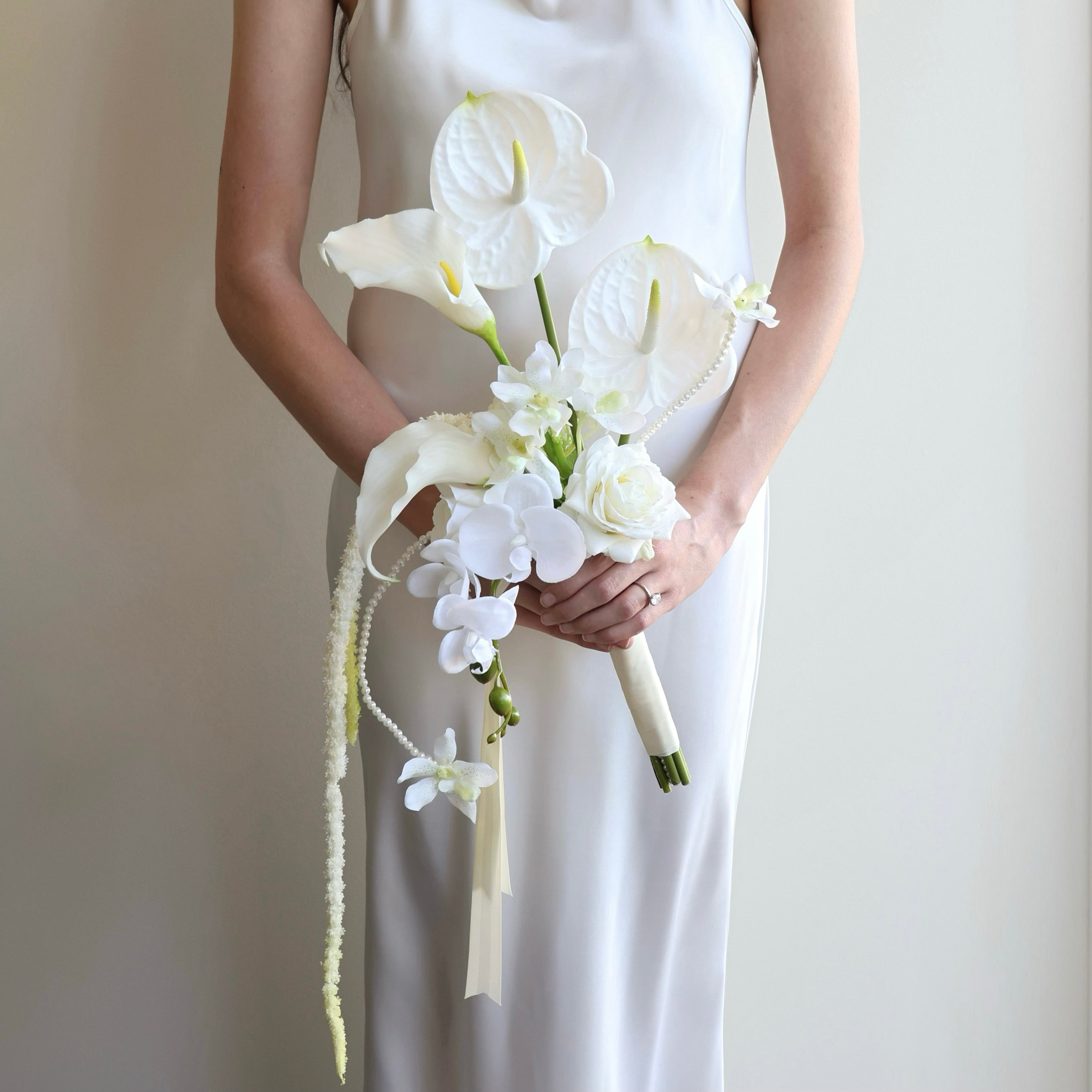 Pearl Allure - Bridesmaid Bouquet