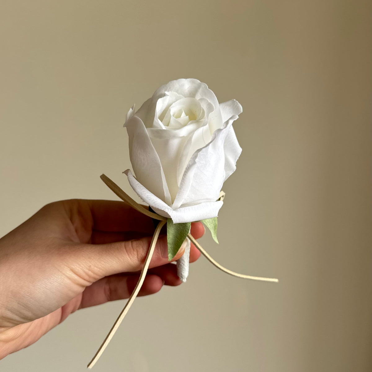 White Rose - Buttonhole & Pocket Flower