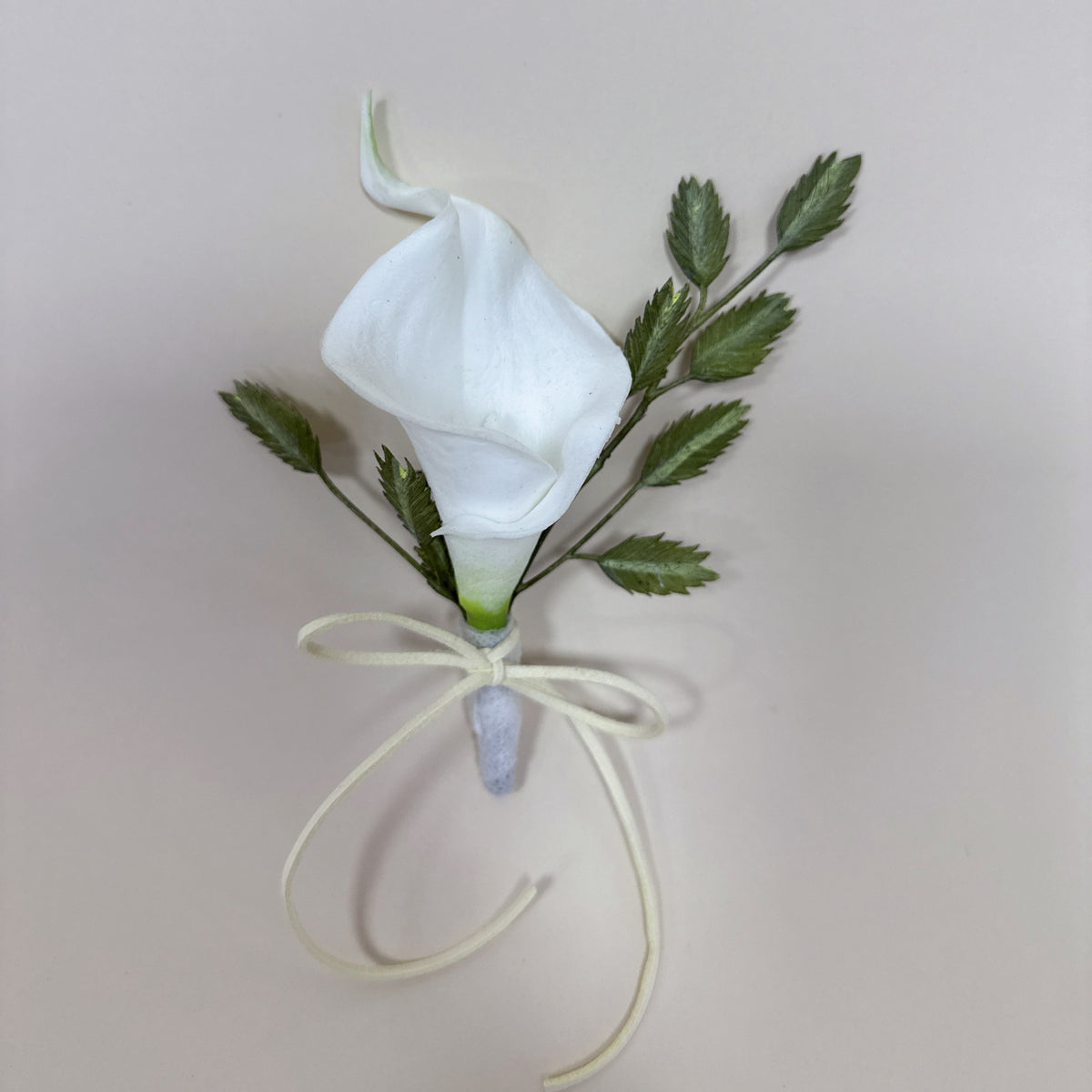 white calla lily buttonhole Calla Lily