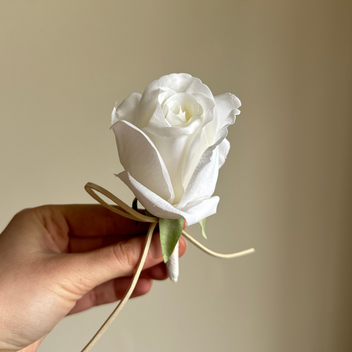White Rose - Buttonhole & Pocket Flower