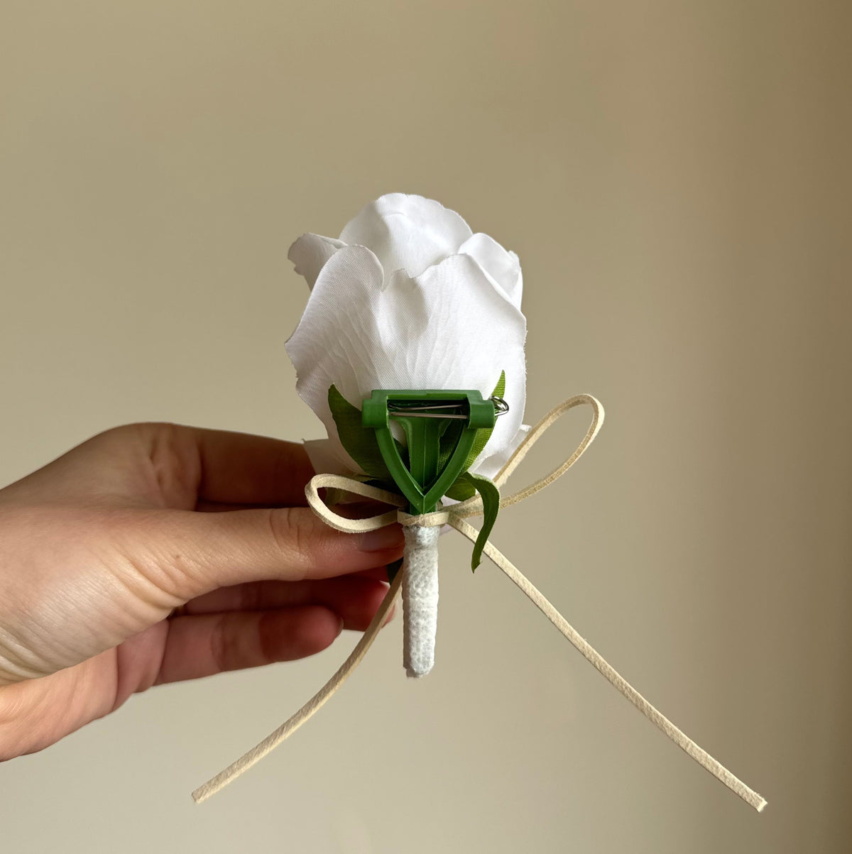White Rose - Buttonhole & Pocket Flower